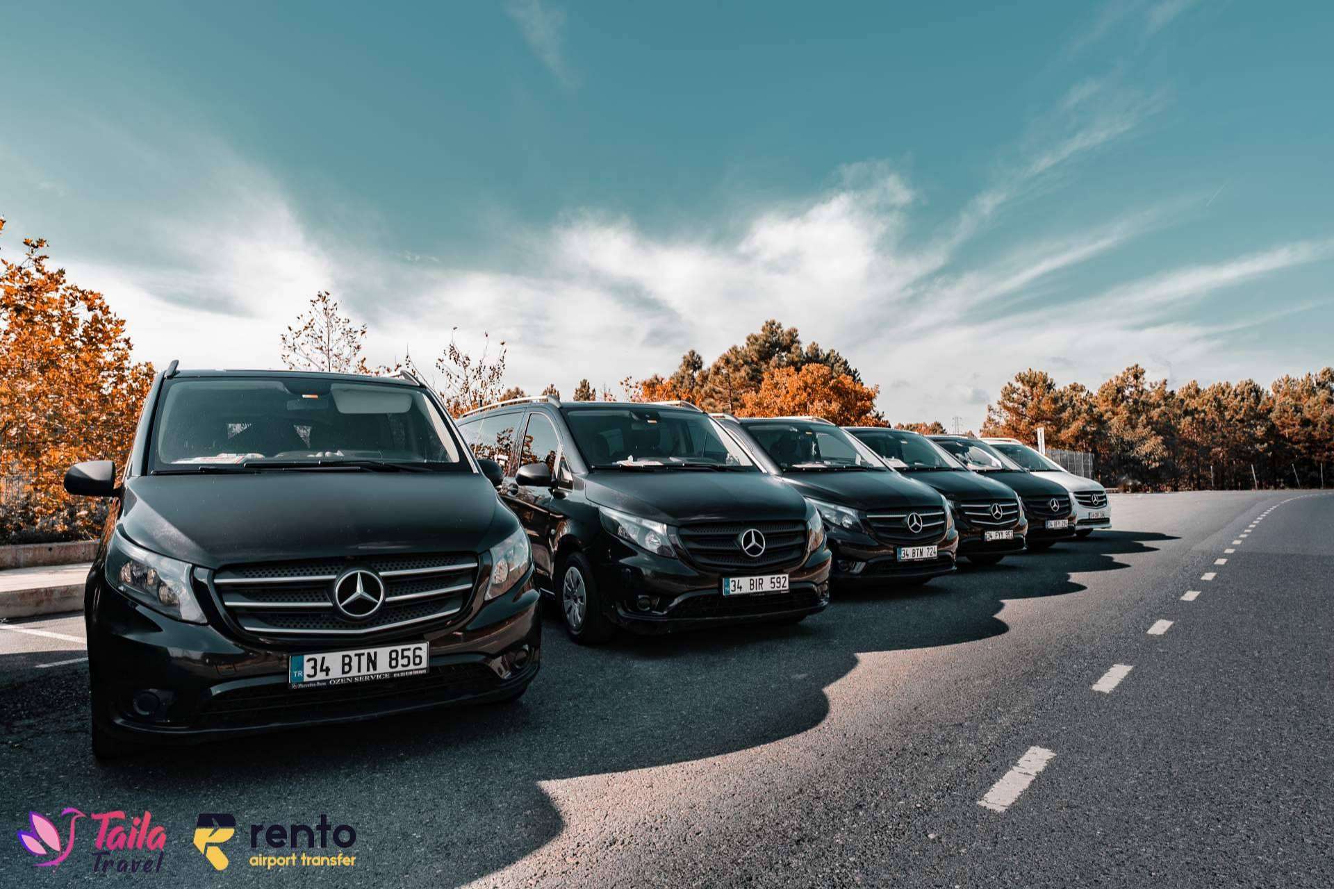 Rento Airport Transfer, todas las comodidades del servicio de Istanbul airport transfer de lujo