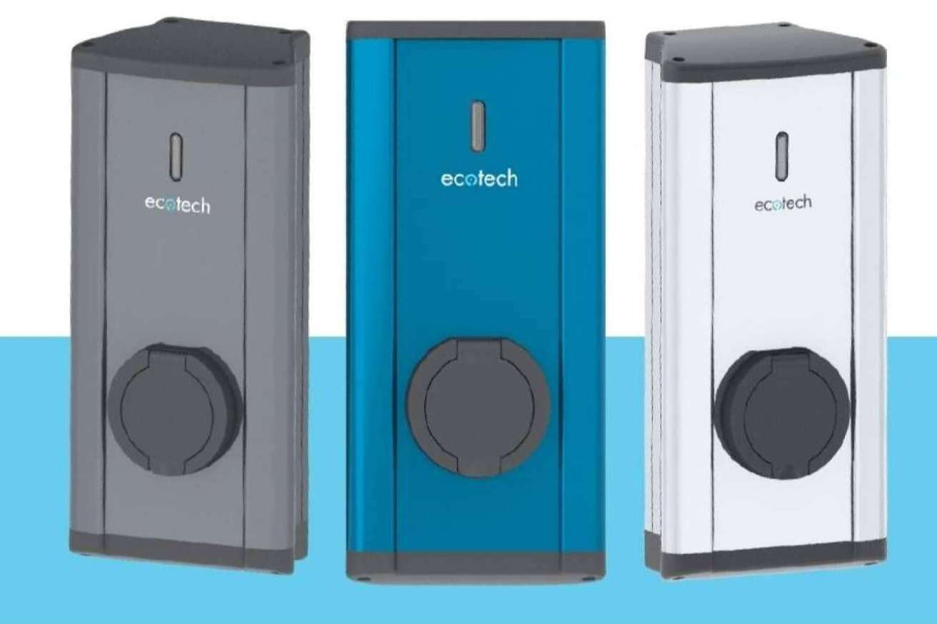 Cómo son los cargadores para vehículos eléctricos de Ecotech
