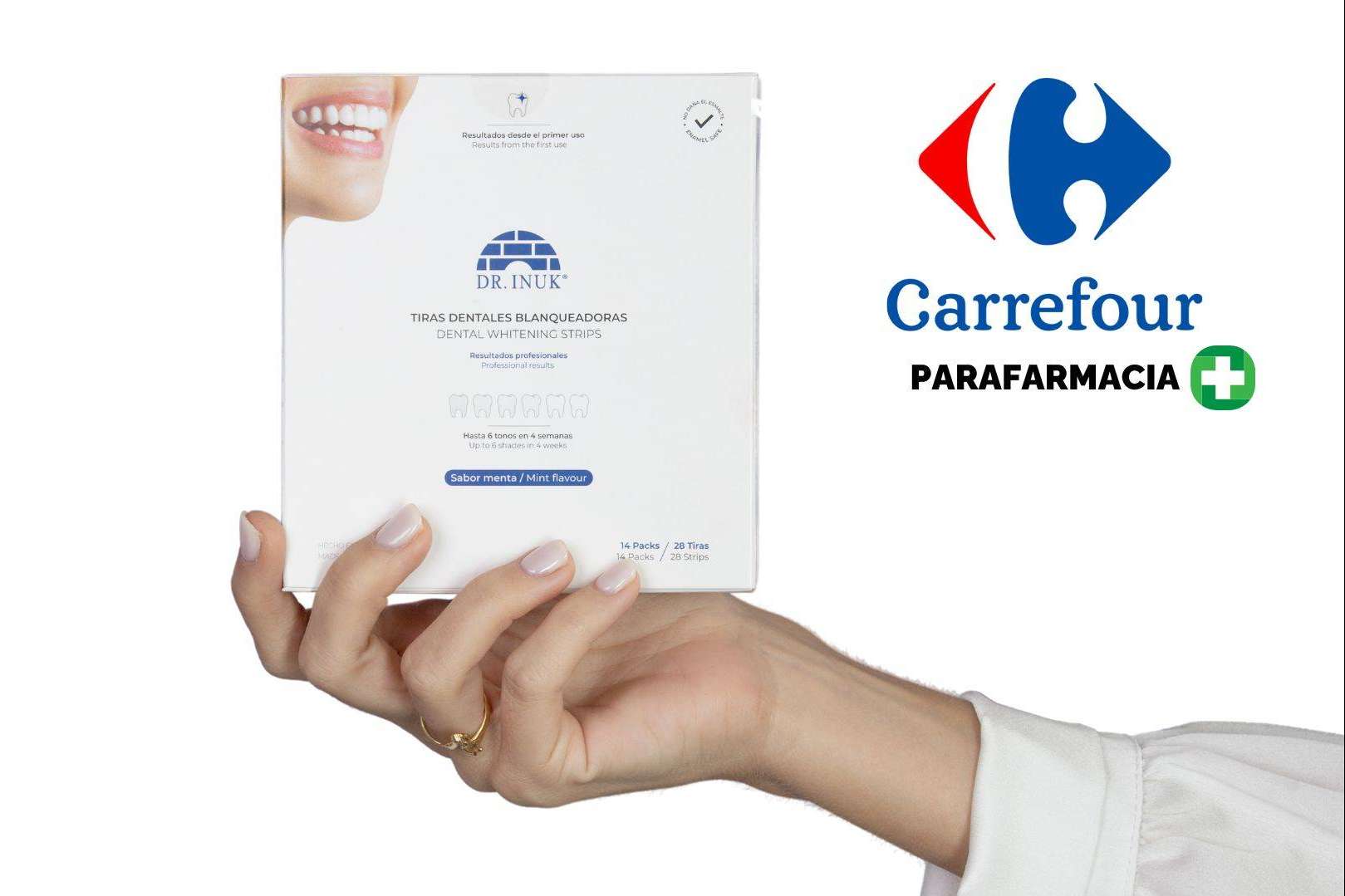 Tiras blanqueadoras Originales, el producto español que se agotó en la parafarmacia de Carrefour en pocos días