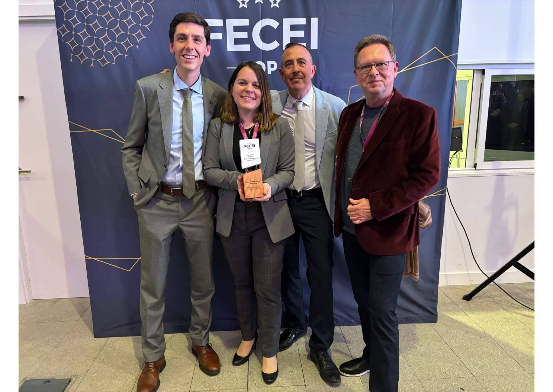 American Language Academy recibe un premio en el Congreso Nacional de Centros de Formación de Idiomas