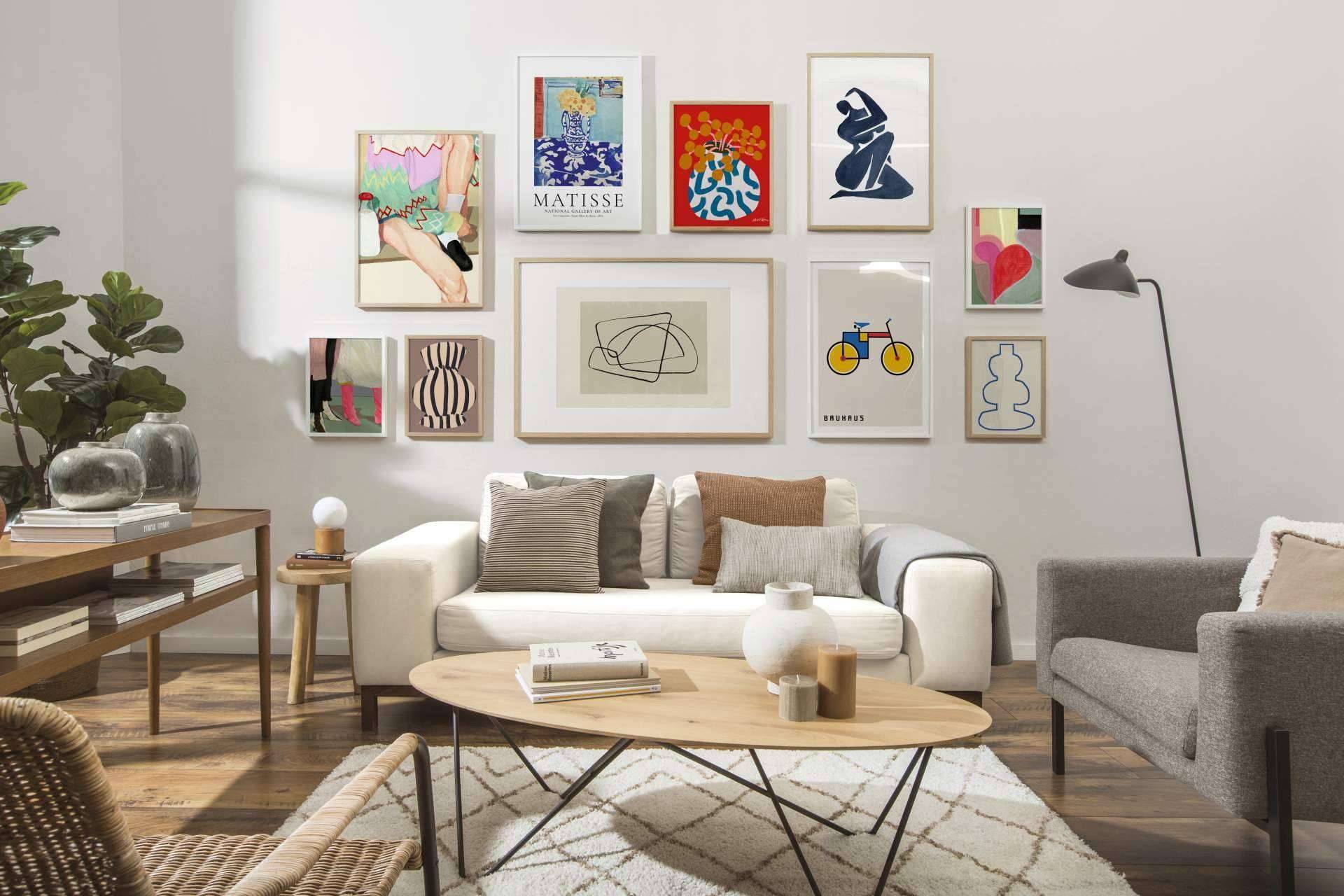 Cuadros modernos y láminas decorativas en Artesta