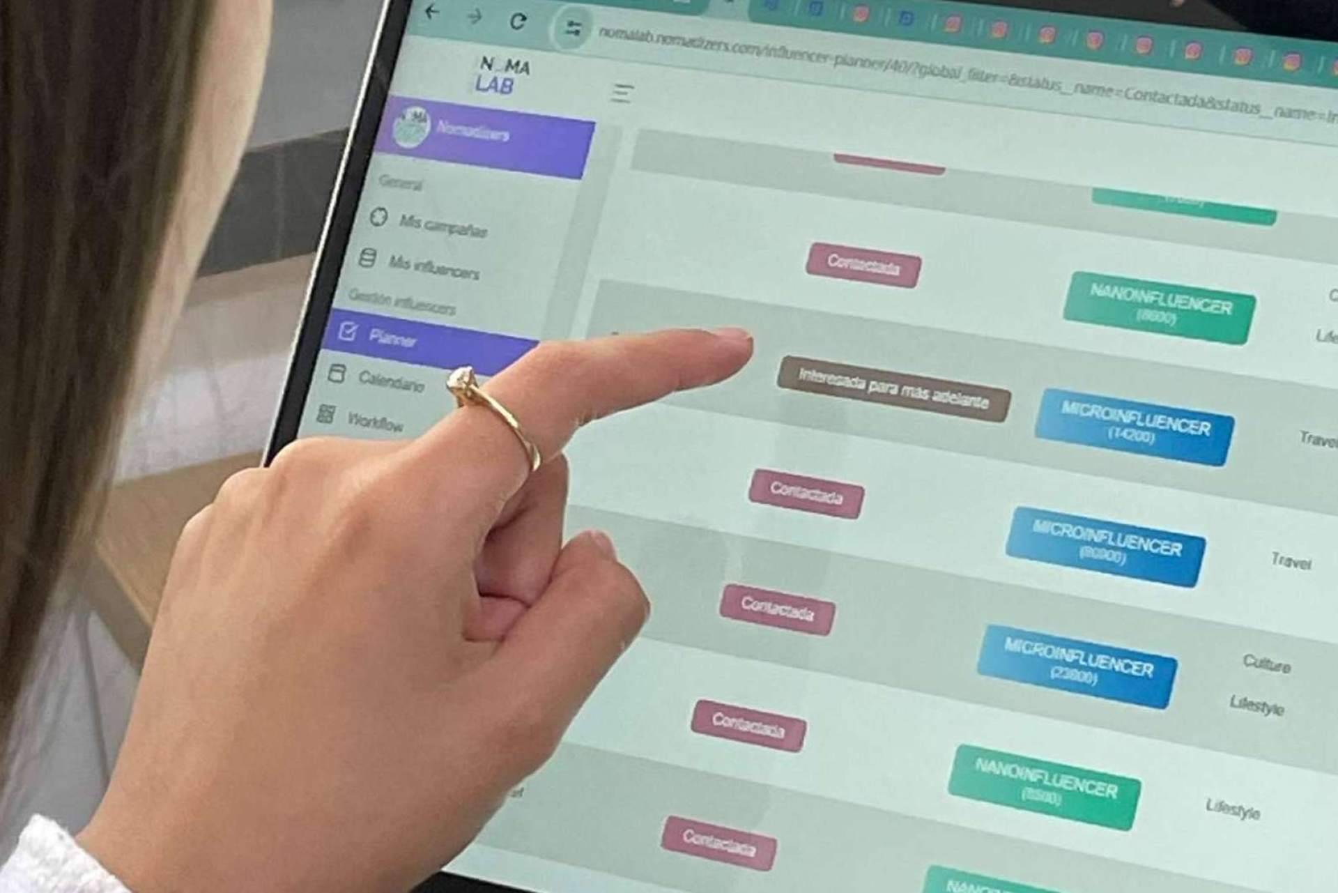 Escalar la estrategia de influencer marketing de las marcas con la herramienta NomaLab