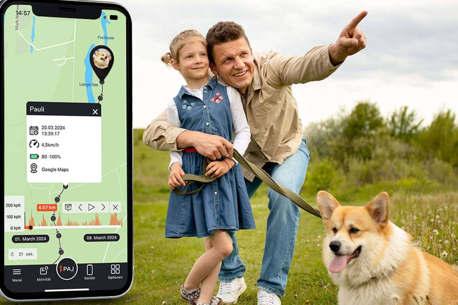 Un localizador GPS, el mejor regalo para el Día del Padre