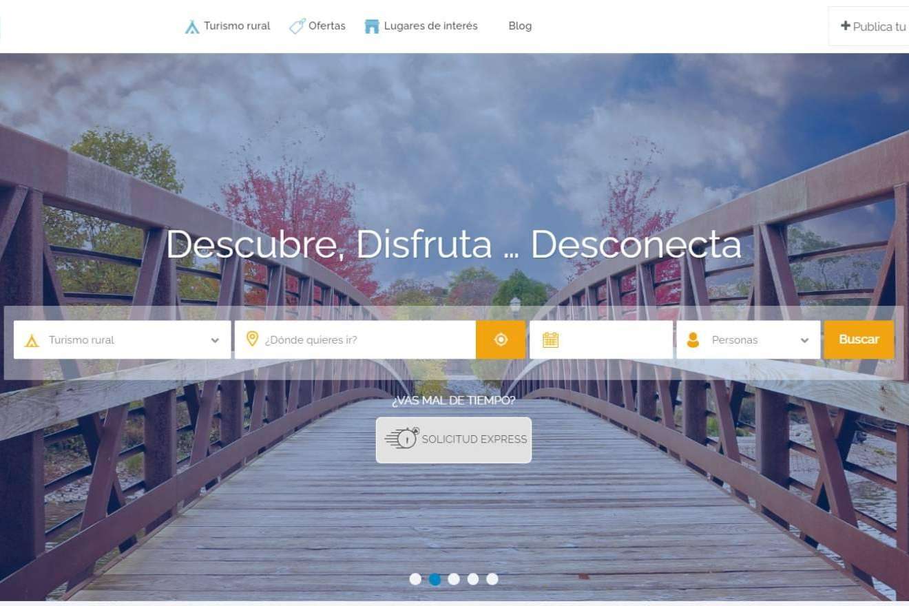 Un buscador de turismo rural sin intermediarios ni comisiones, Ruralzoom.com