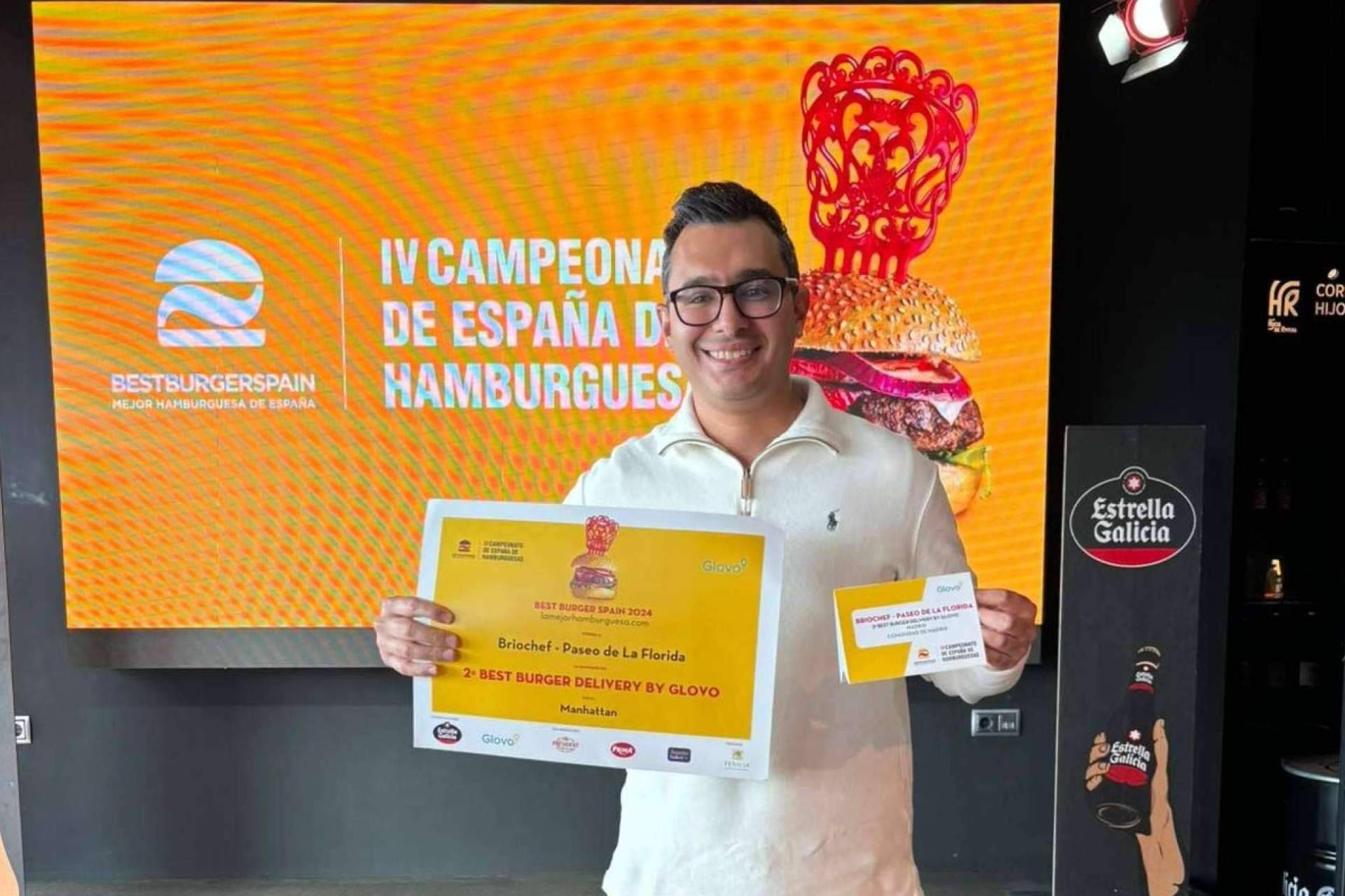 Briochef se convierte en la segunda mejor hamburguesa delivery de España