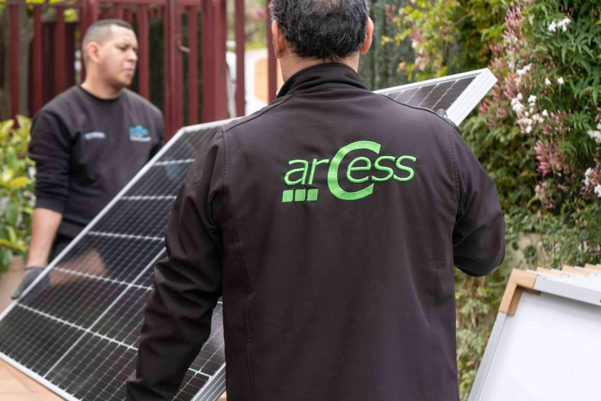 Arcess, una apuesta eficiente por las energías renovables con su servicio de placas solares