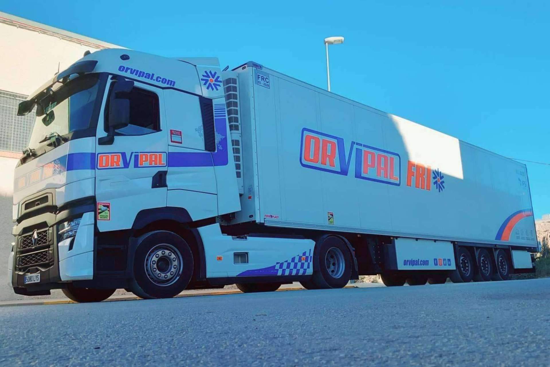 Orvipal, transporte frigorífico en España