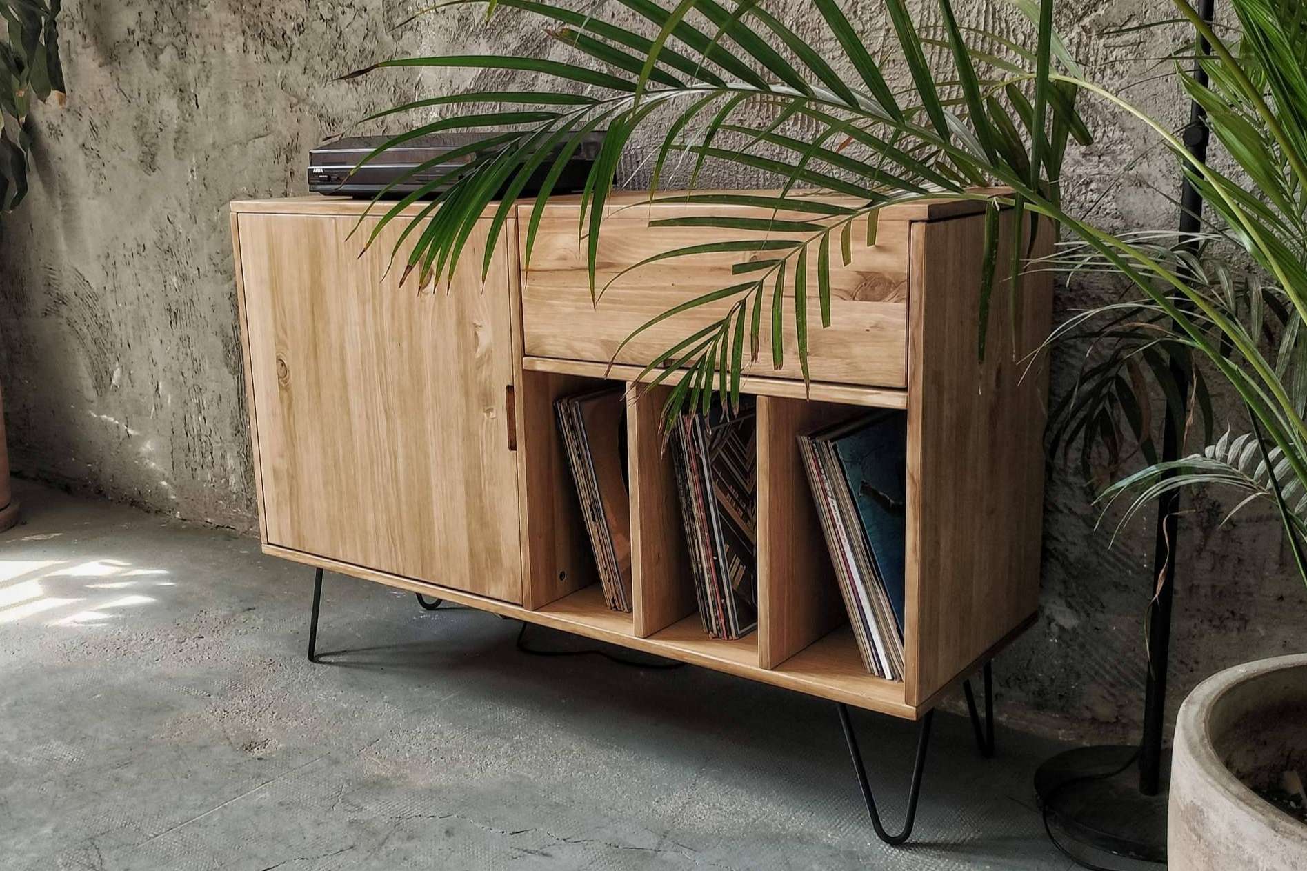 Guía para elegir el mueble para tocadiscos perfecto