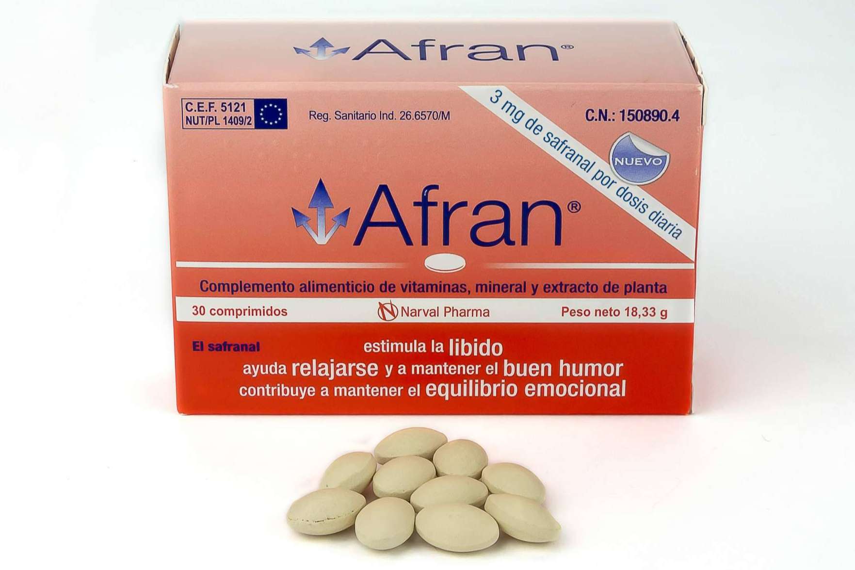 El complemento ideal en época de astenia primaveral es Afran