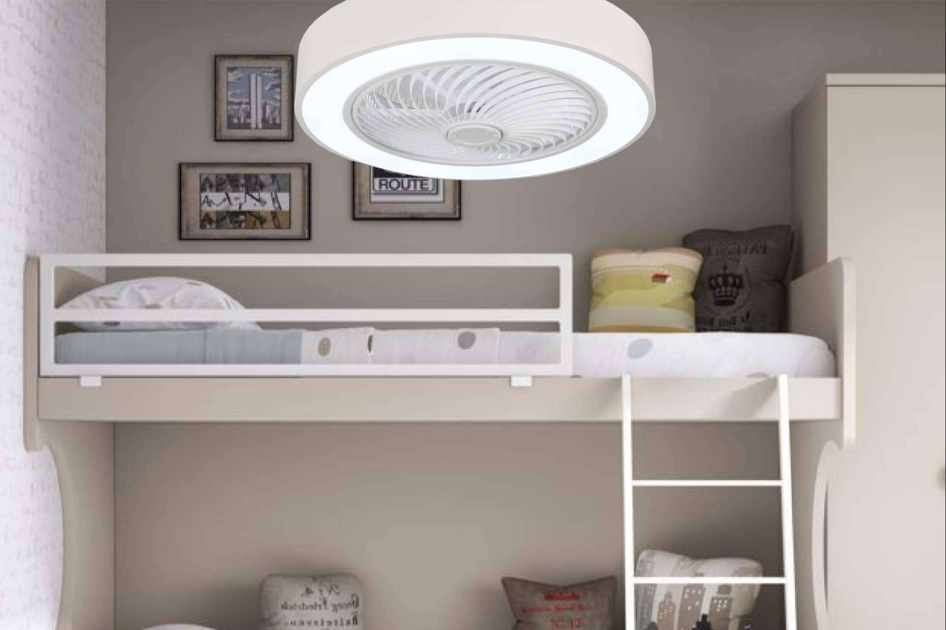 El ventilador de techo, una respuesta económica y versátil al calor