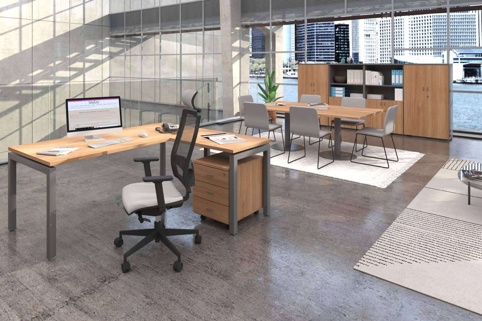 Mejorar la eficiencia de empresa con el diseño de oficinas de OfficeDeco