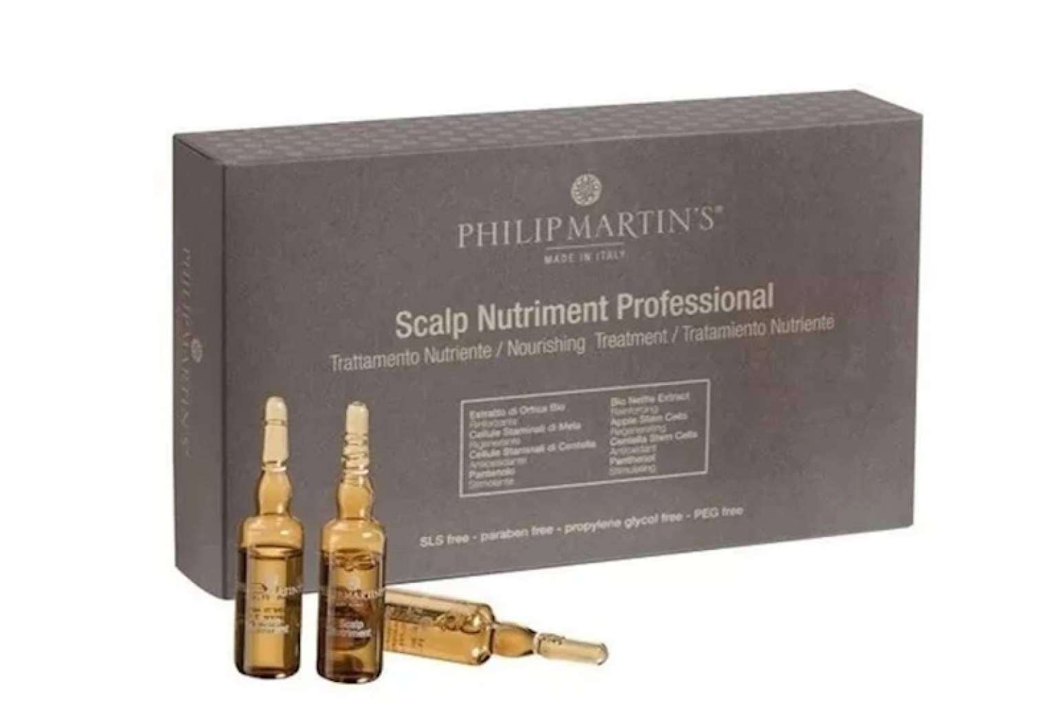 El tratamiento anticaída disponible en Cosmetis es Scalp Nutriment Ampolletas