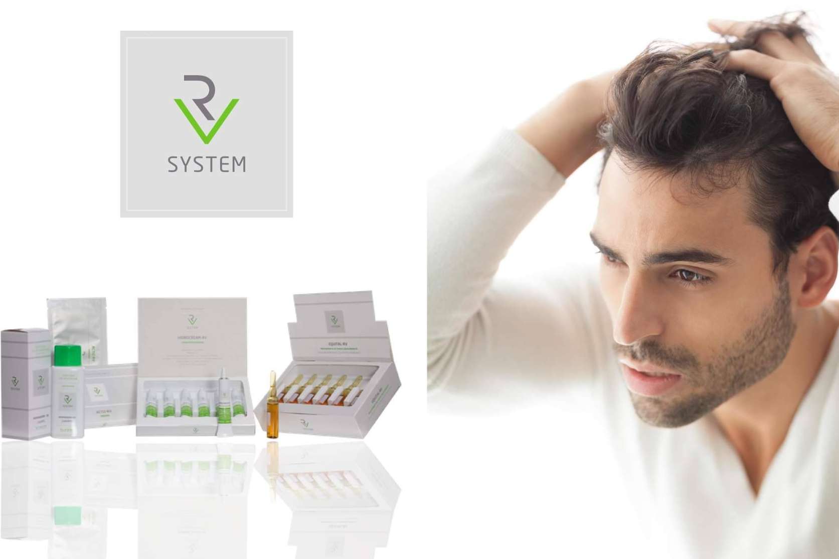 Beneficios de RV SYSTEM, un tratamiento anticaída que mejora la calidad y densidad del cabello