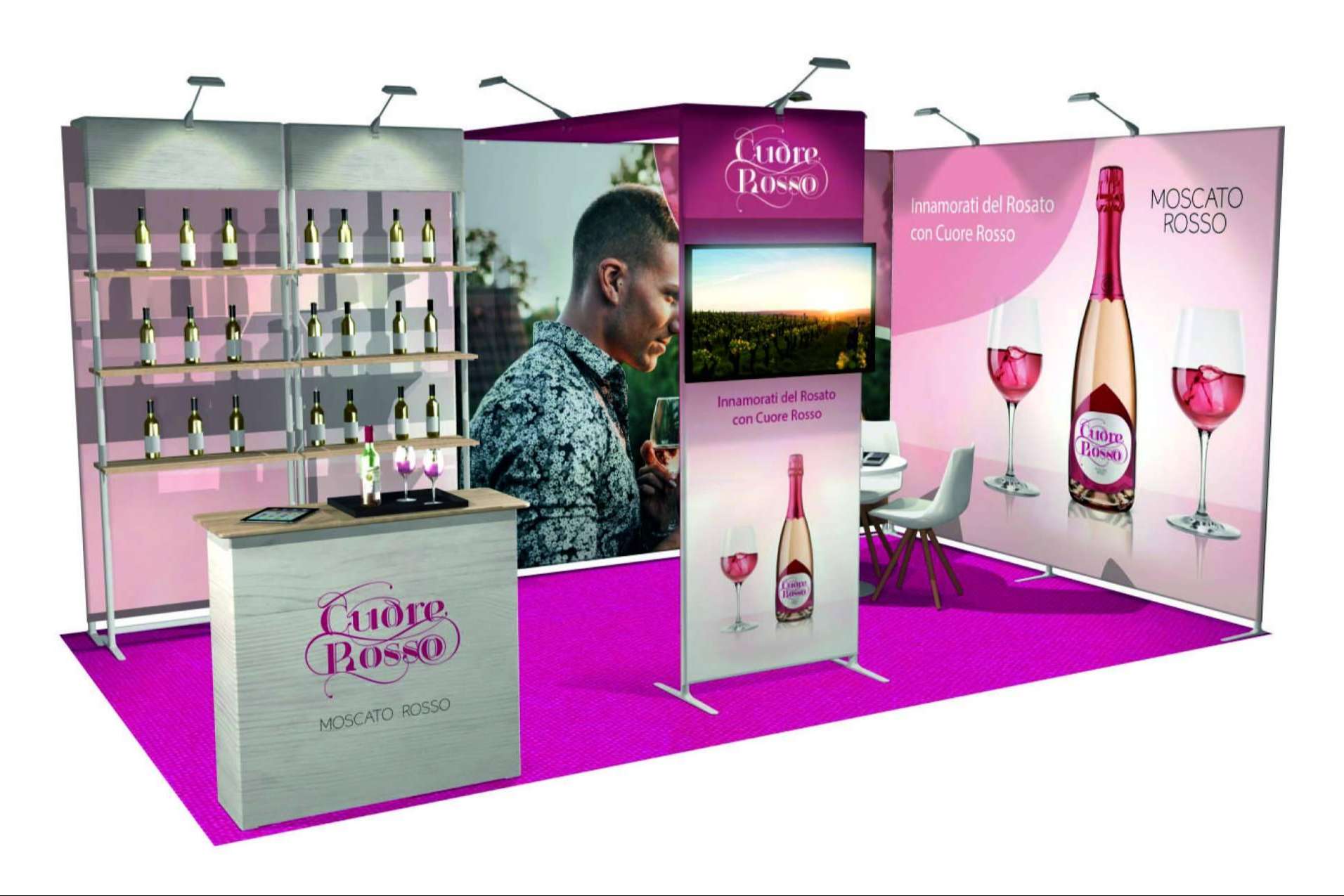 Stands reutilizables de calidad premium en Olika Stands