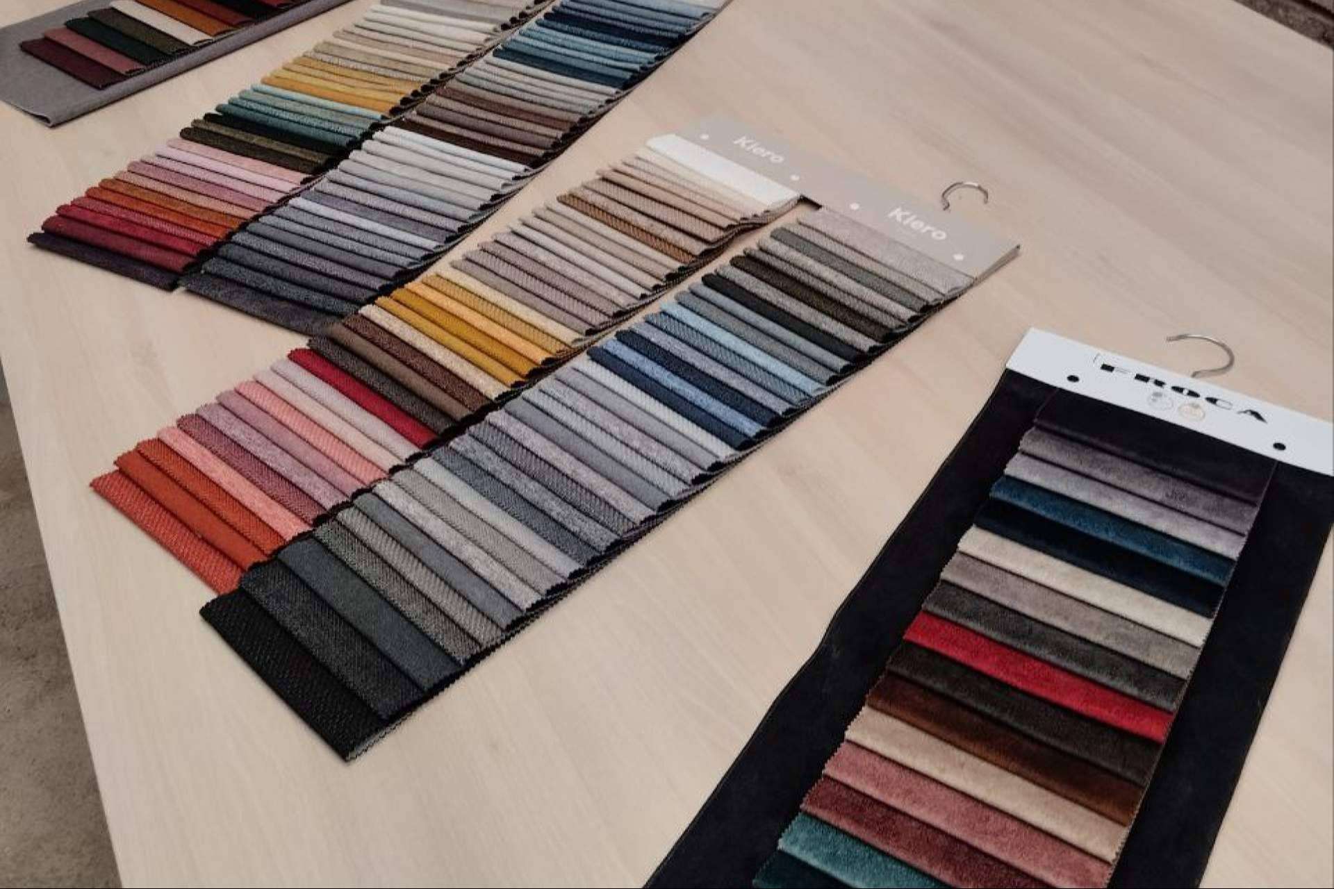 Telas variadas en la tienda online de Valencia Sofás Home & Decor