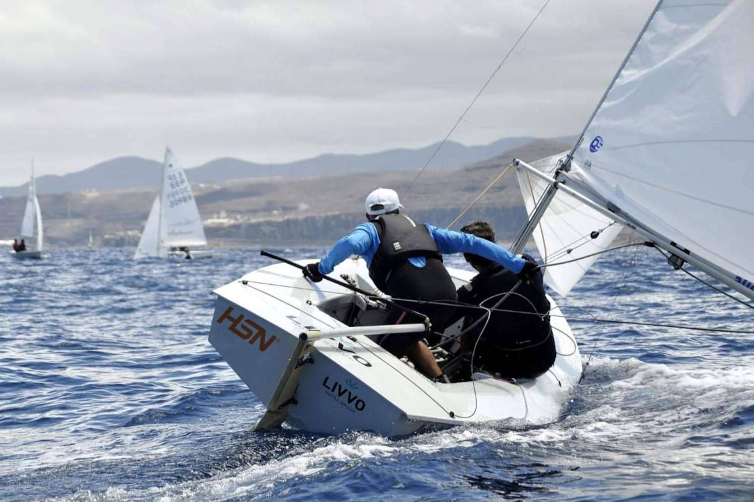 Los hermanos Del Castillo, campeones de Canarias de Snipe con HSN-LIVVO