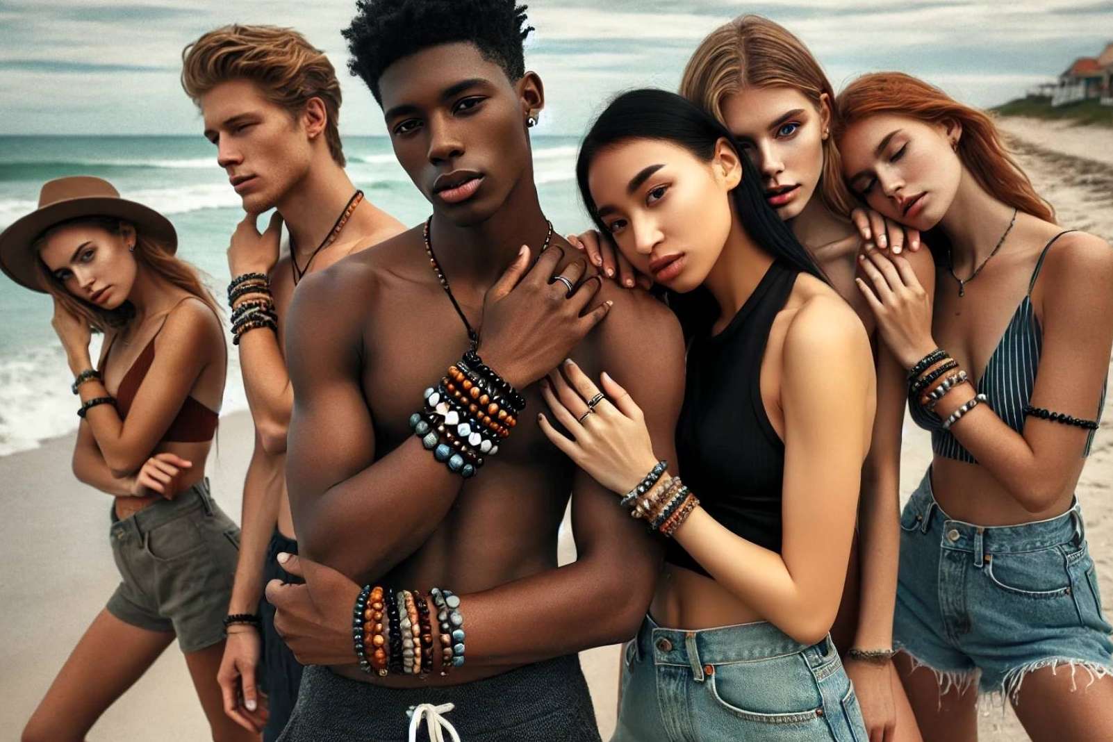 Minerales con estilo; pulseras que definen el verano