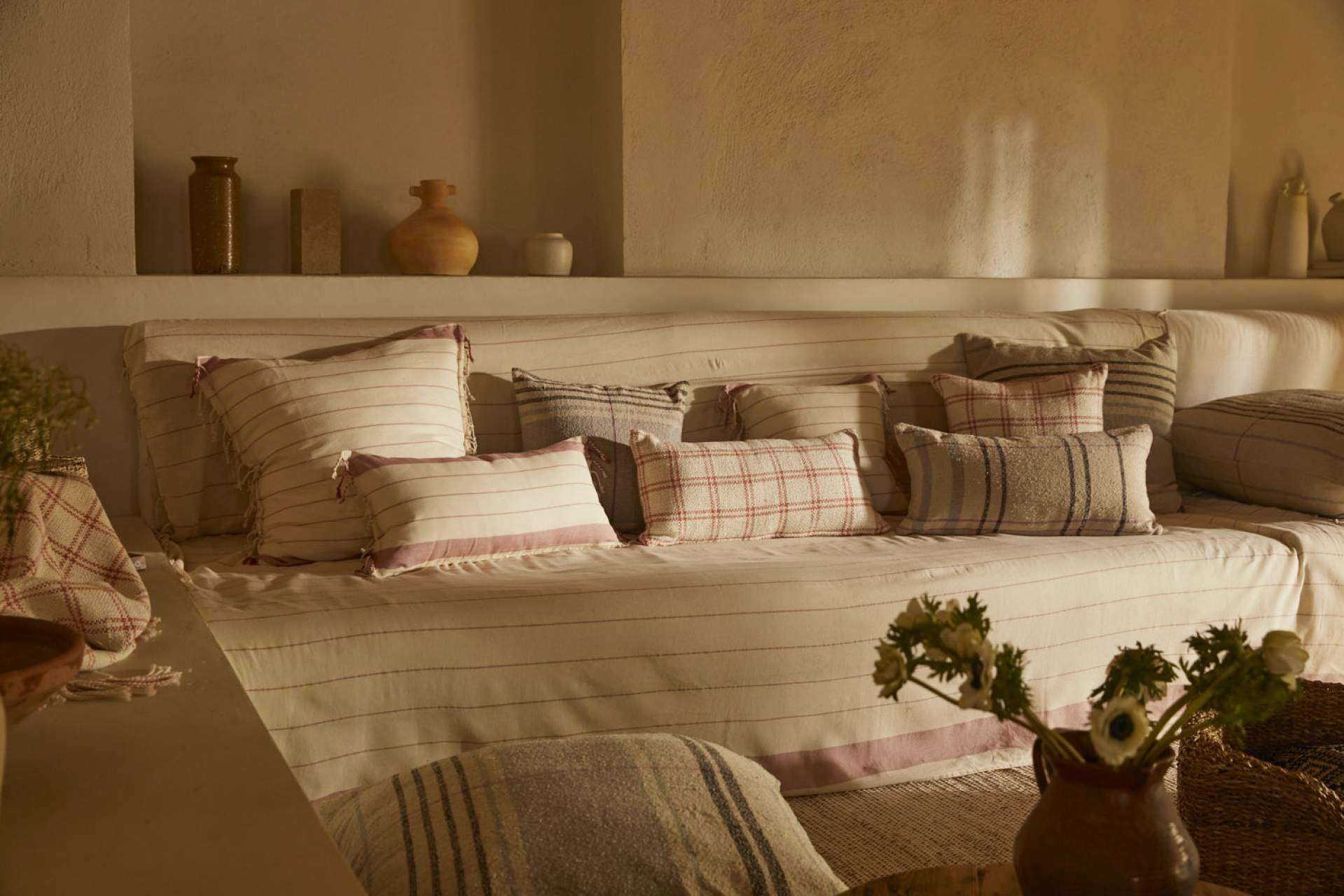 Grandes rebajas en textiles en Calma House