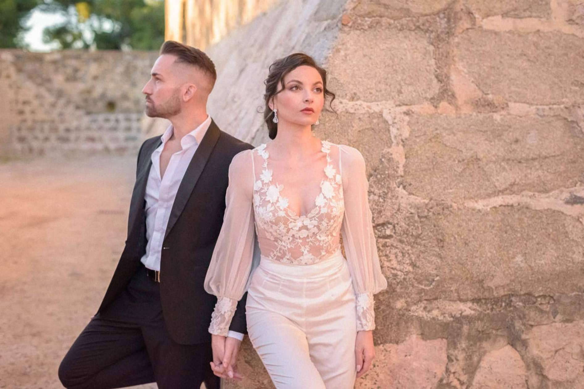 Solo apta para novias que pisan fuerte, aquí esta la nueva editorial de moda del atelier madrileño deValérie Moreau
