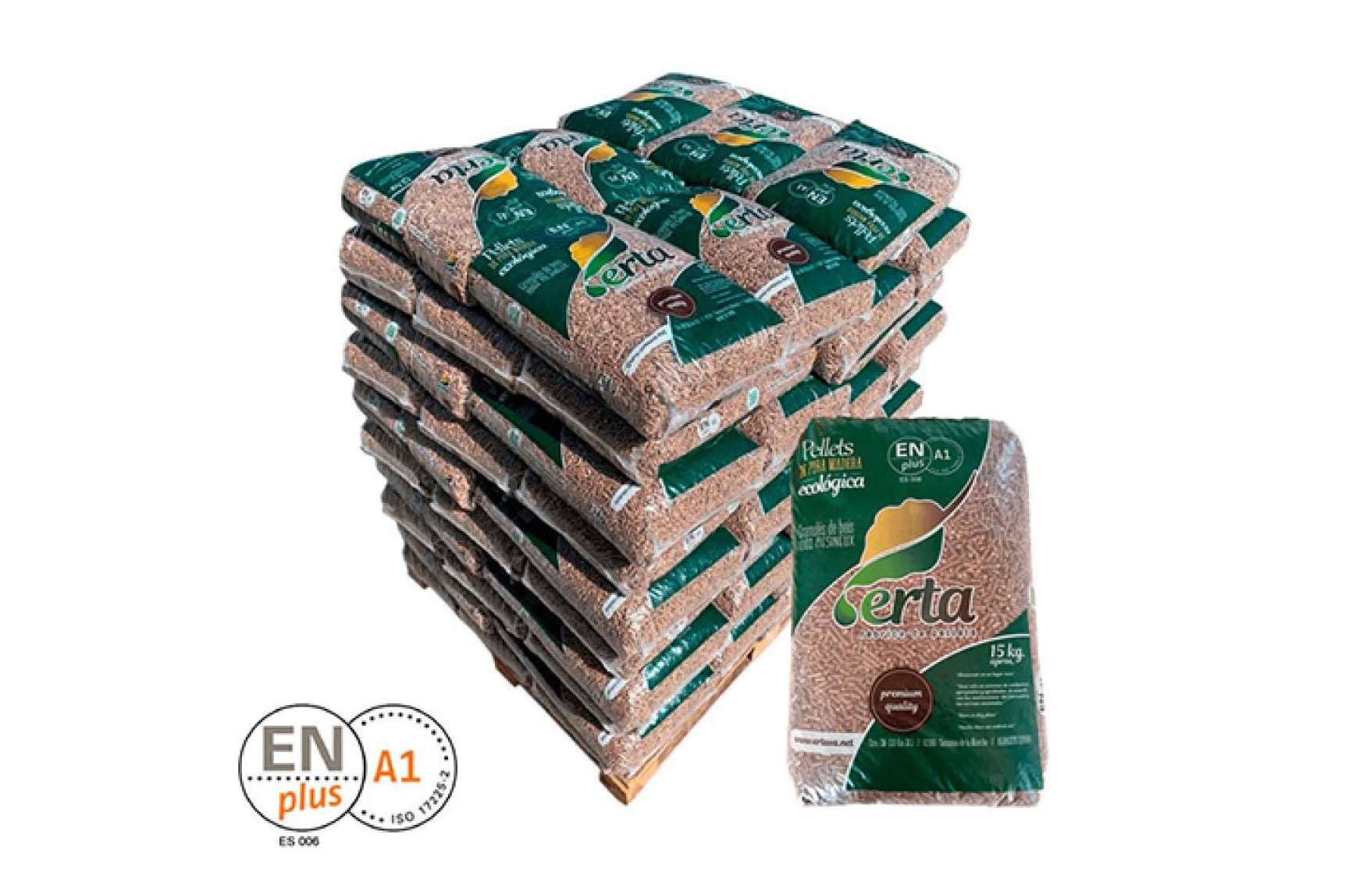 En agosto llega una oferta ideal en pellet ERTA, de la mano de Ferrocano Suministros