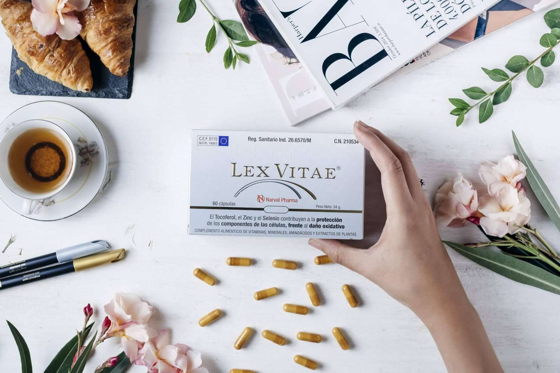 Lex Vitae, acción antioxidante donde no llegan los cosméticos