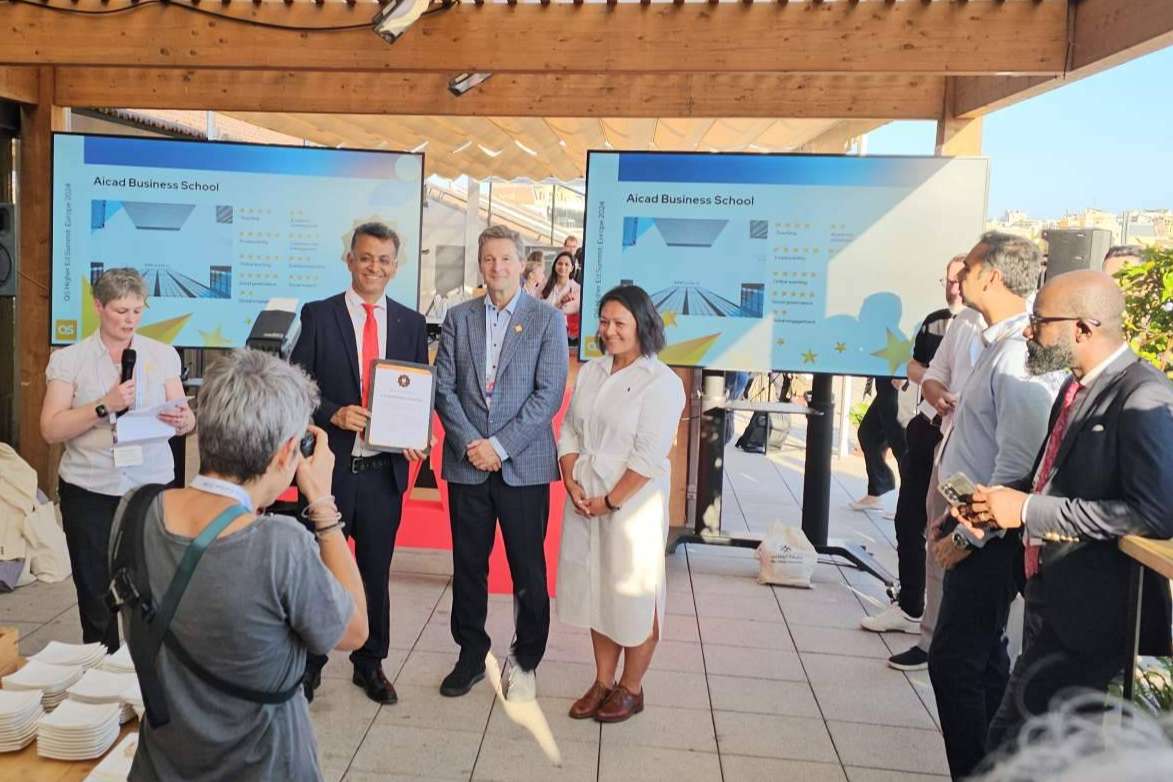 Aicad Business School triunfa en el Ranking QS, lidera en Empleabilidad, Buen Gobierno y Tecnología Educativa