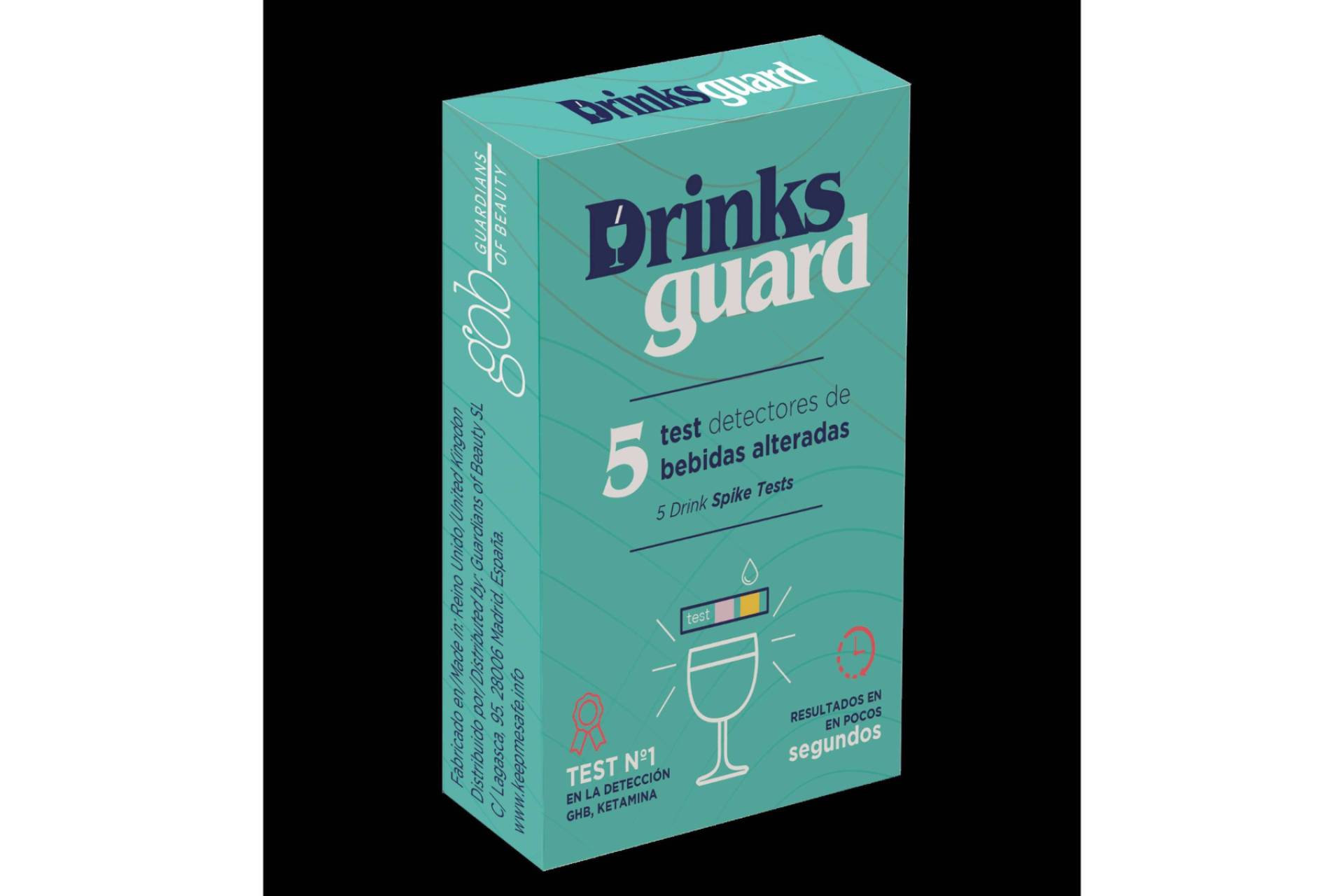 Guardians of Beauty ofrece soluciones que detectan si una bebida ha sido alterada