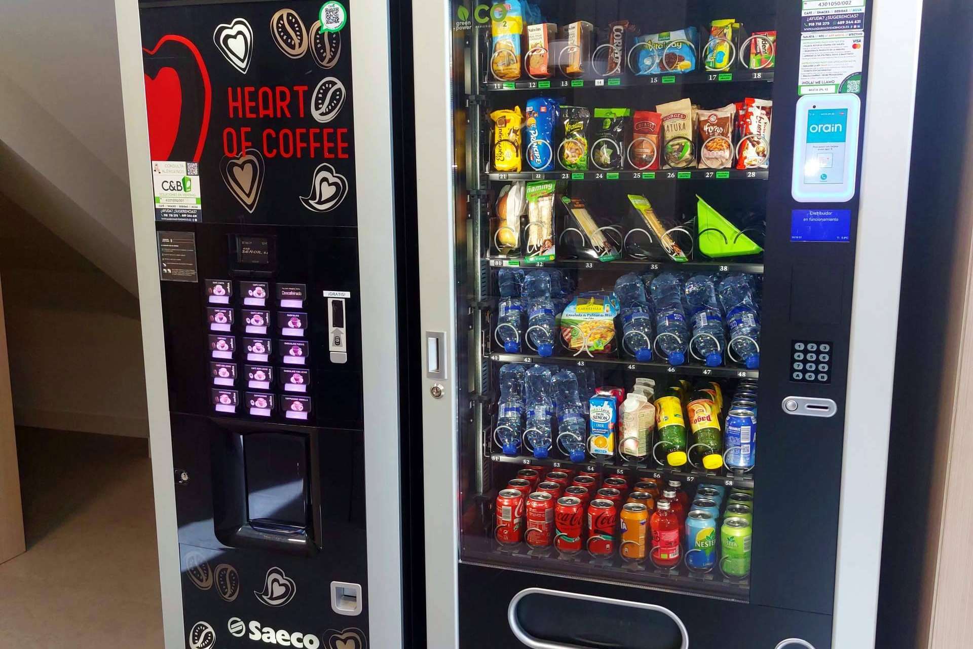 C&B Señor ofrece máquinas expendedoras automáticas para un abastecimiento eficiente