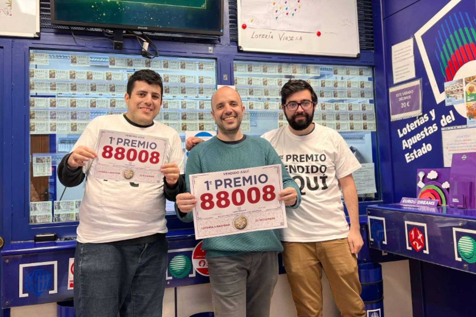 El Rincón de la Fortuna es la administración nº1 de Aranjuez y repartió el Gordo de Navidad en 2023