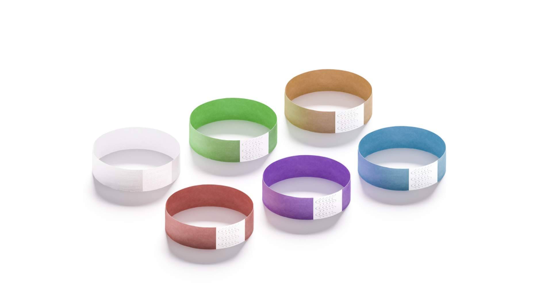 Misterpulseras.com presenta sus pulseras de papel Tyvek, ideales para eventos y promociones