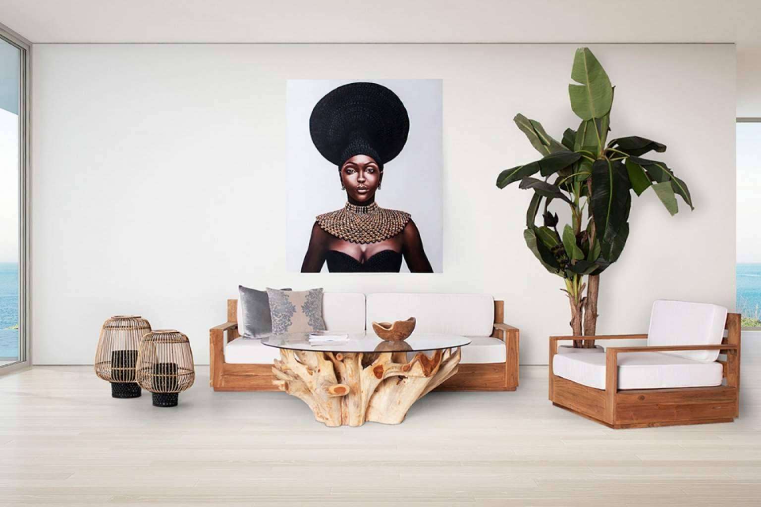 Sofás, mesas, sillas y lámparas de lujo; diseño y calidad en decoración para el hogar