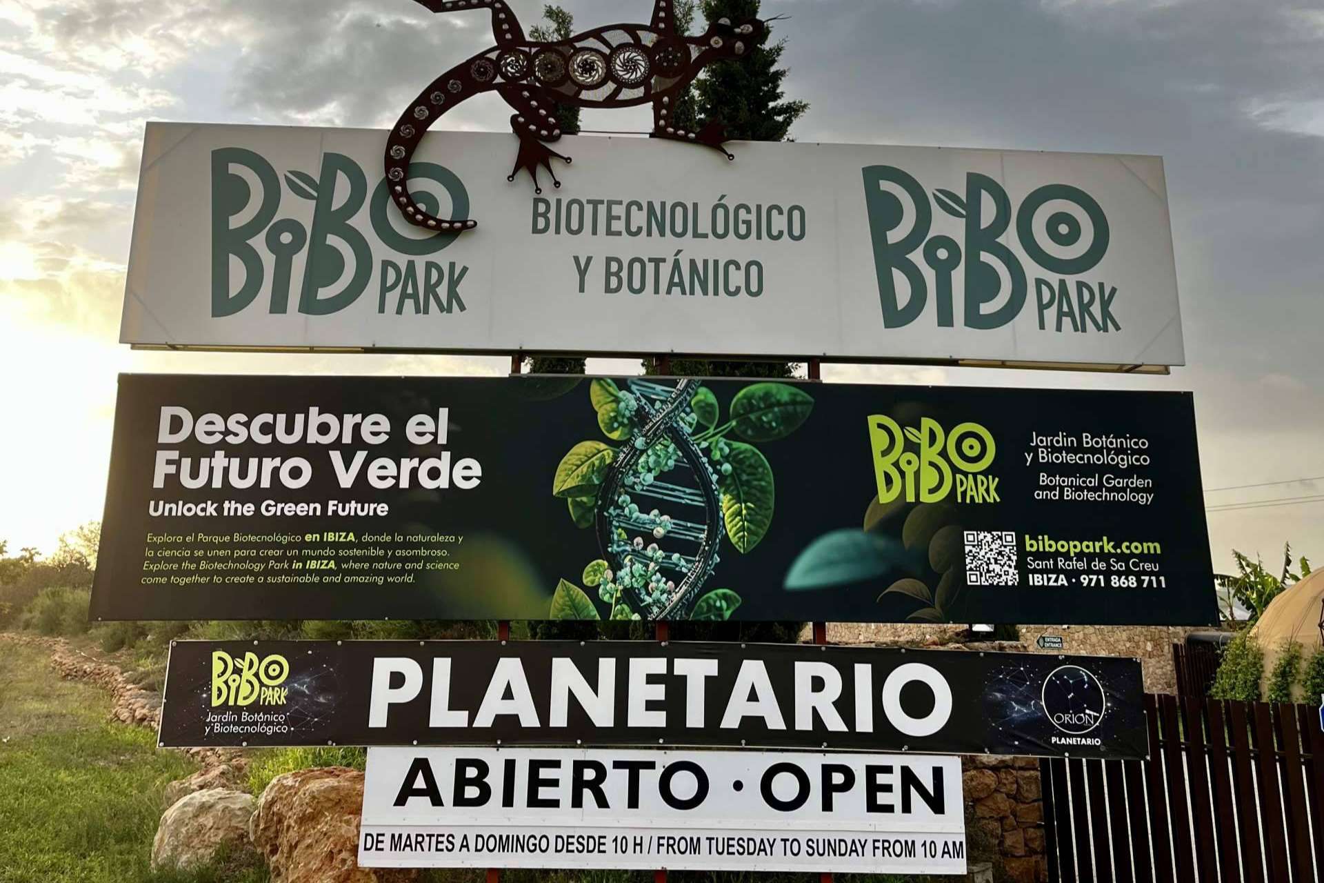 Bibo Park, un espacio interactivo que combina naturaleza y biotecnología en Ibiza