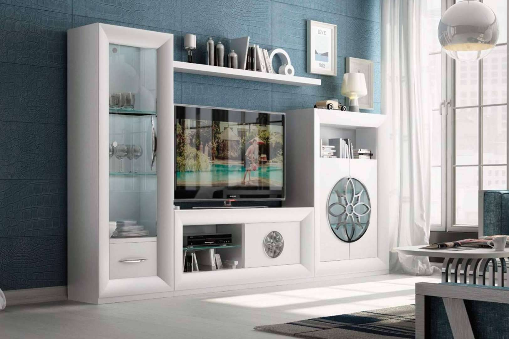 Elegancia y diseño, los salones lacados de Muebles La Factoría