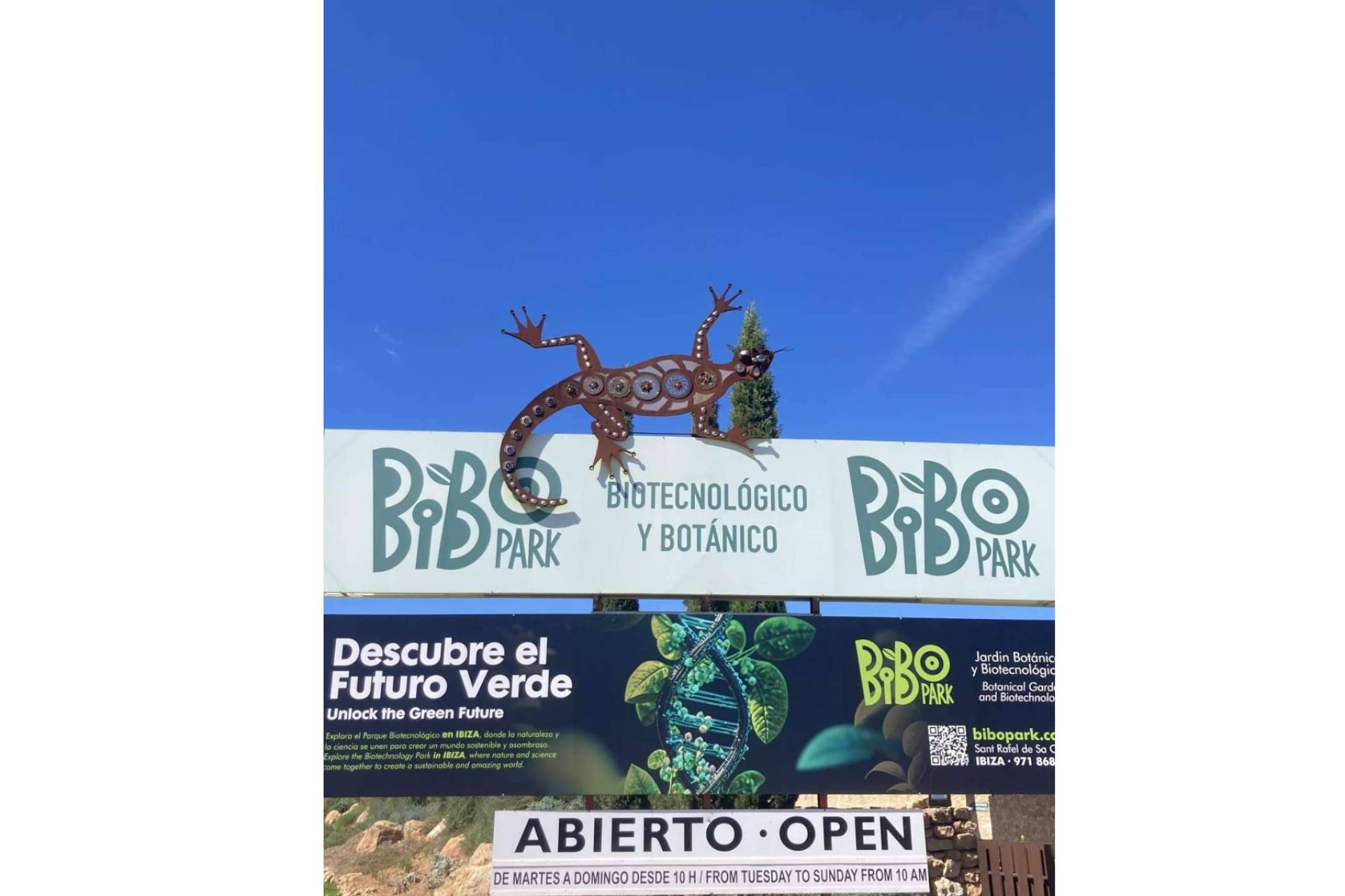Entre los imprescindibles que visitar en Ibiza; Bibo Park, donde la biotecnología se une a la naturaleza