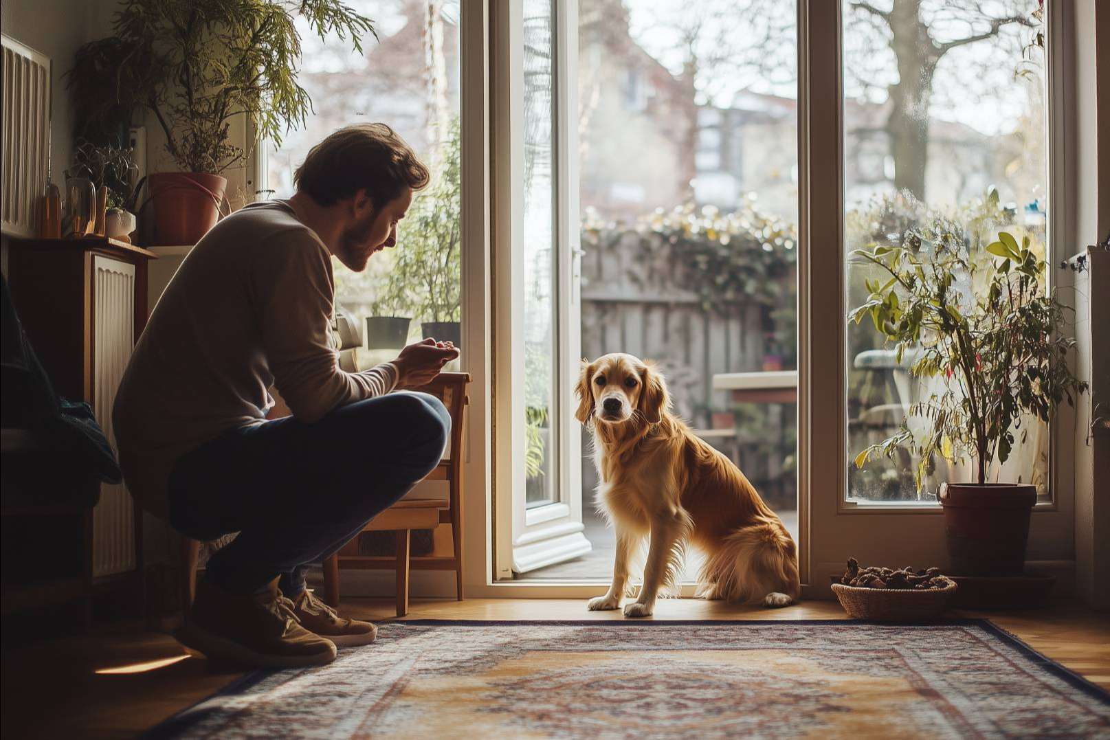 Ansiedad por separación en perros; qué hacer cuando lloran al quedarse solos