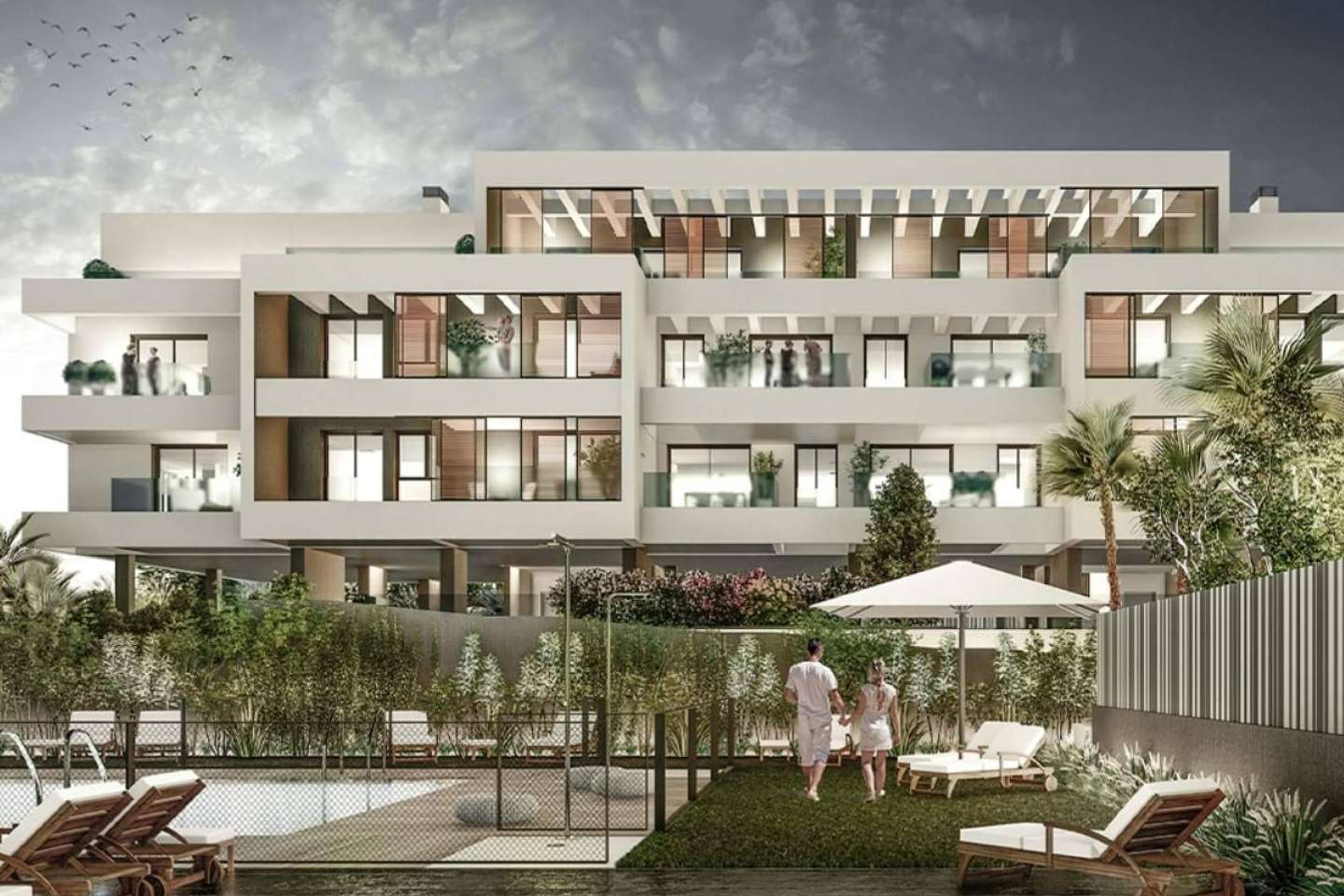Viviendas modernas y elegantes en Torremolinos, así es Carlota Gardens