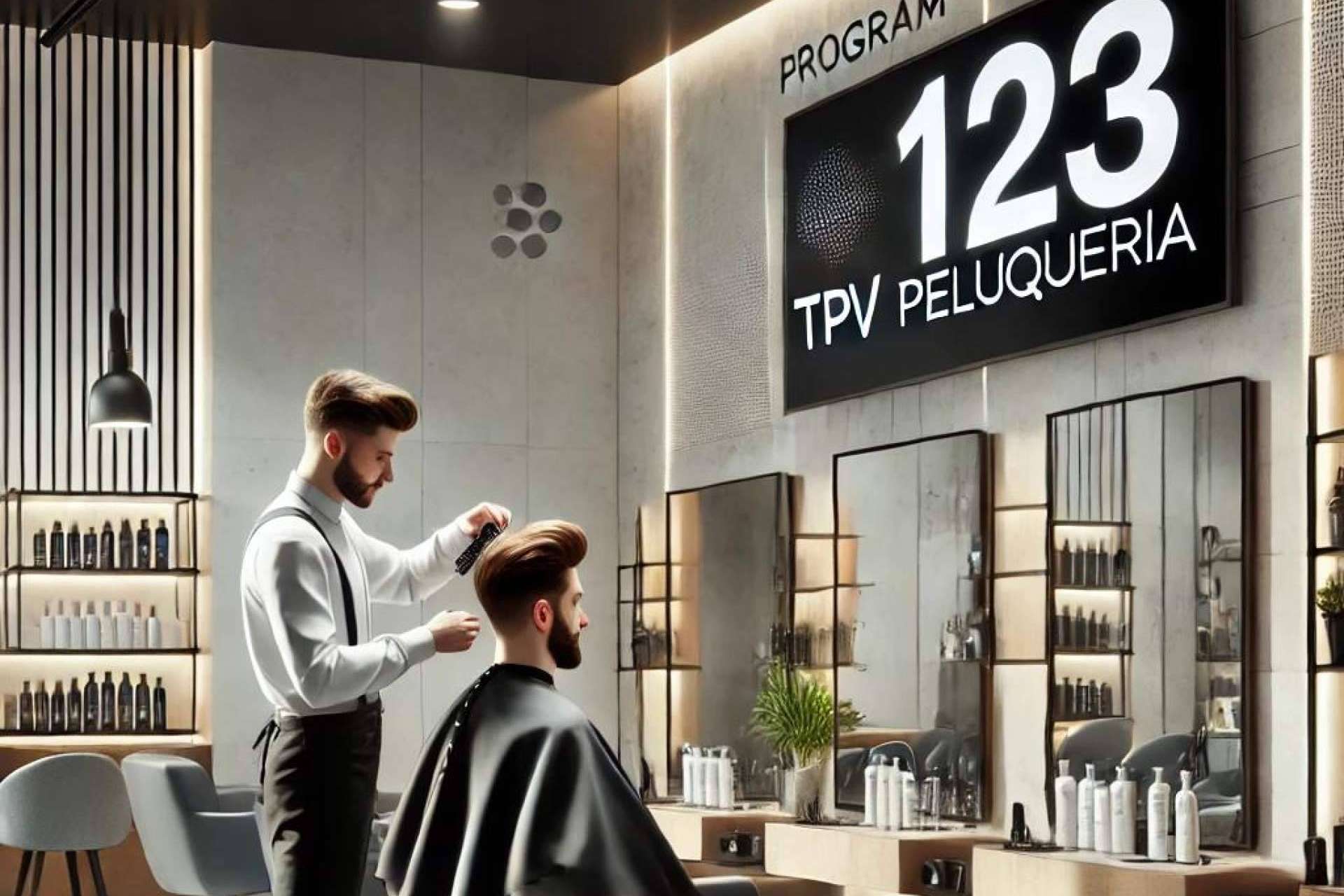 TPV 123 Peluquería digitaliza la administración de peluquerías y salones de belleza