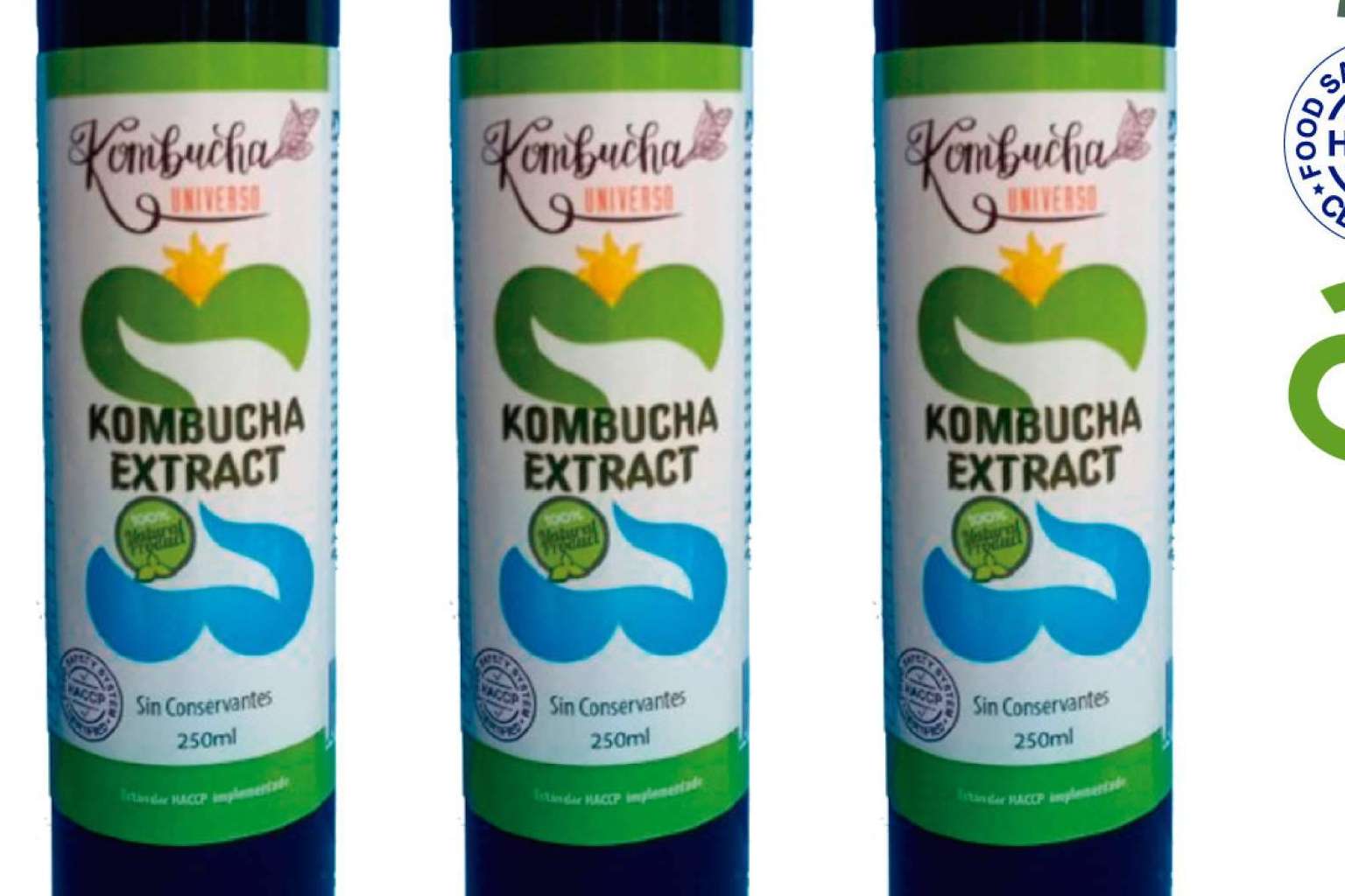 Proceso artesanal y alta concentración definen los extractos de Kombucha de Kombucha Universo