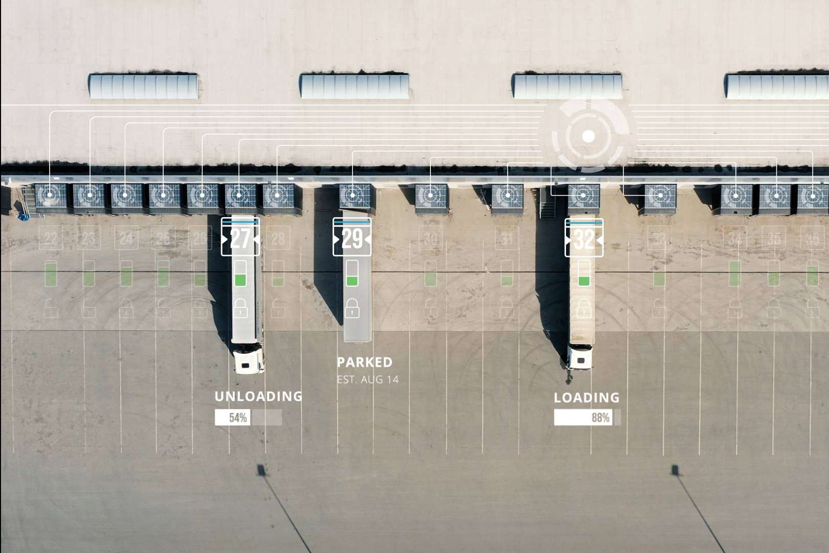 La conectividad IoT mejora la gestión operativa de puertas, muelles y plataformas industriales