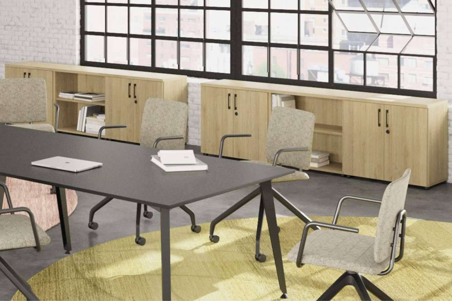 La Importancia de los armarios de oficina, eficiencia y estilo con OfficeDeco