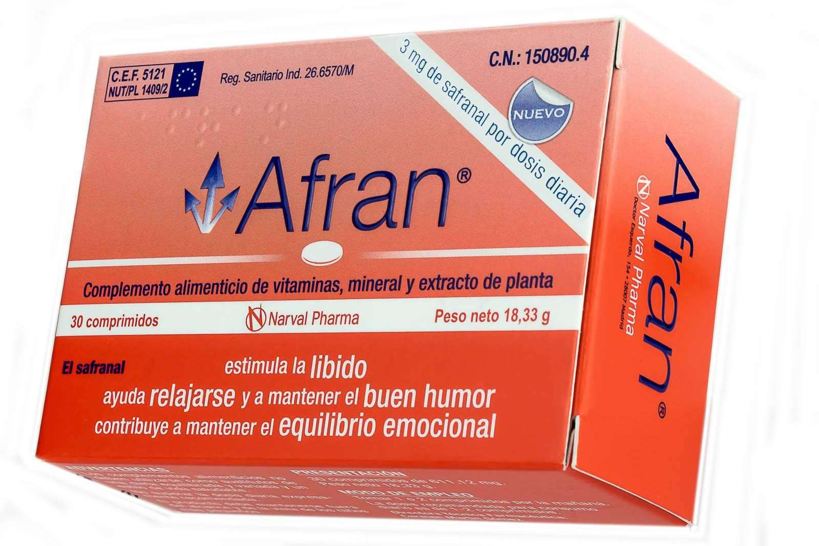 Afran, el suplemento de Narval Pharma con azafrán para mejorar el ánimo durante la primavera