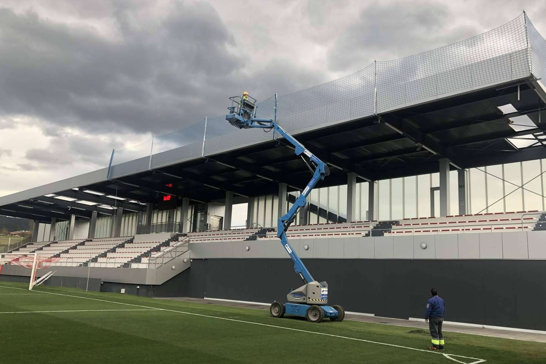 Estructuras metálicas para instalaciones deportivas, Instalaciones RPM ofrece máxima seguridad y eficiencia