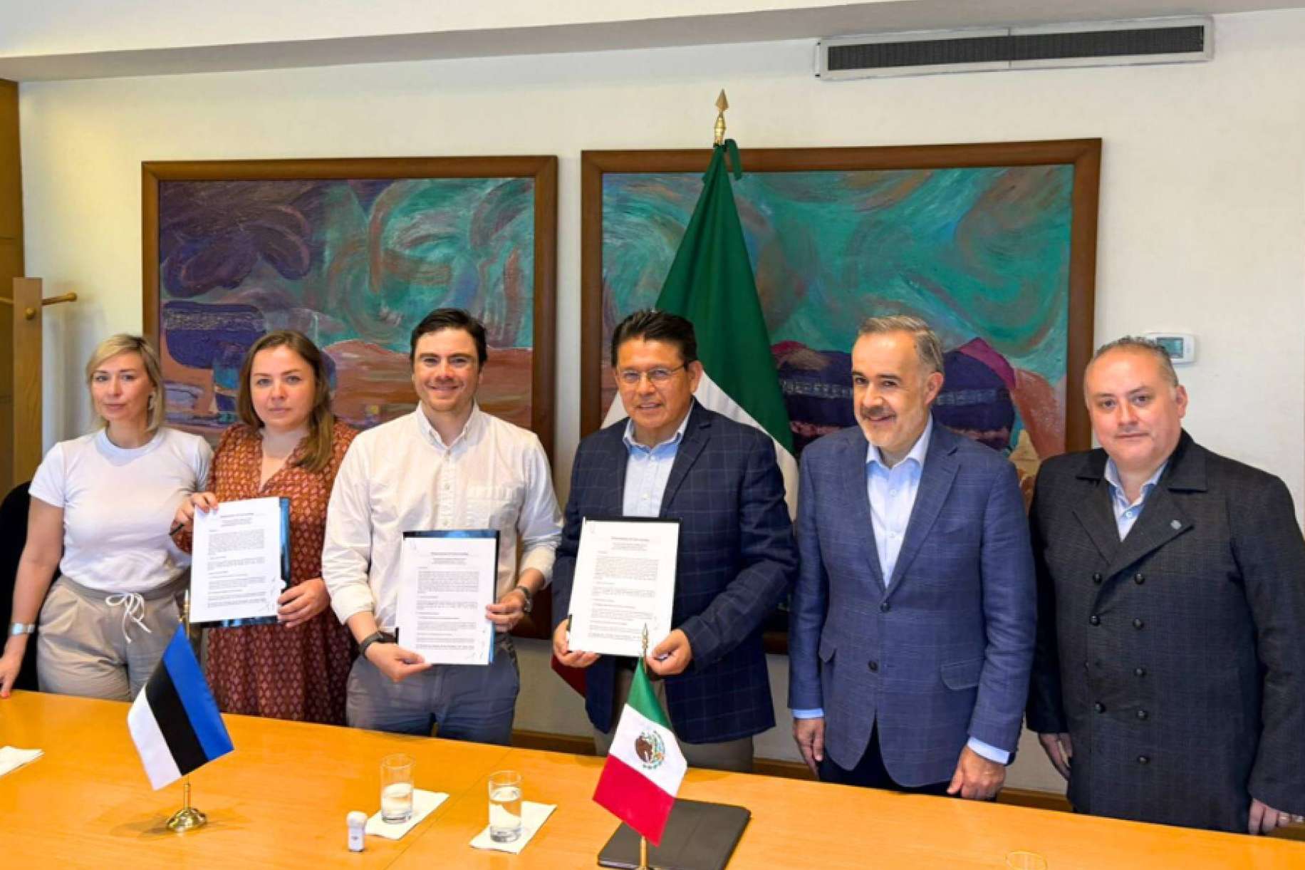 Conectando continentes; Integra Technologies facilita un acuerdo clave entre Estonia y México