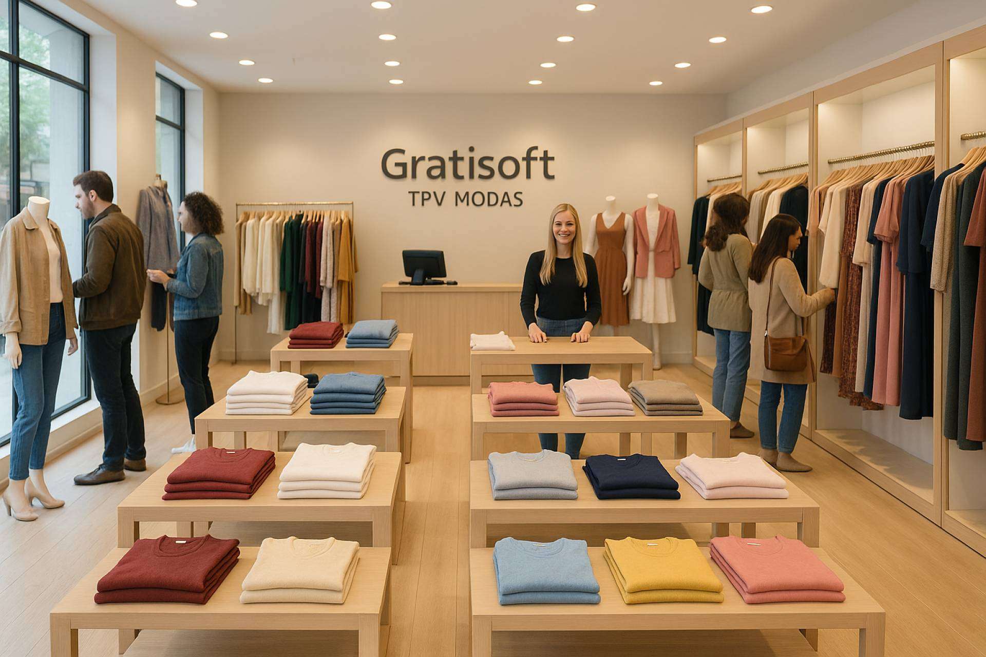 Gratisoft TPV Modas ofrece una solución avanzada para el control de stock textil