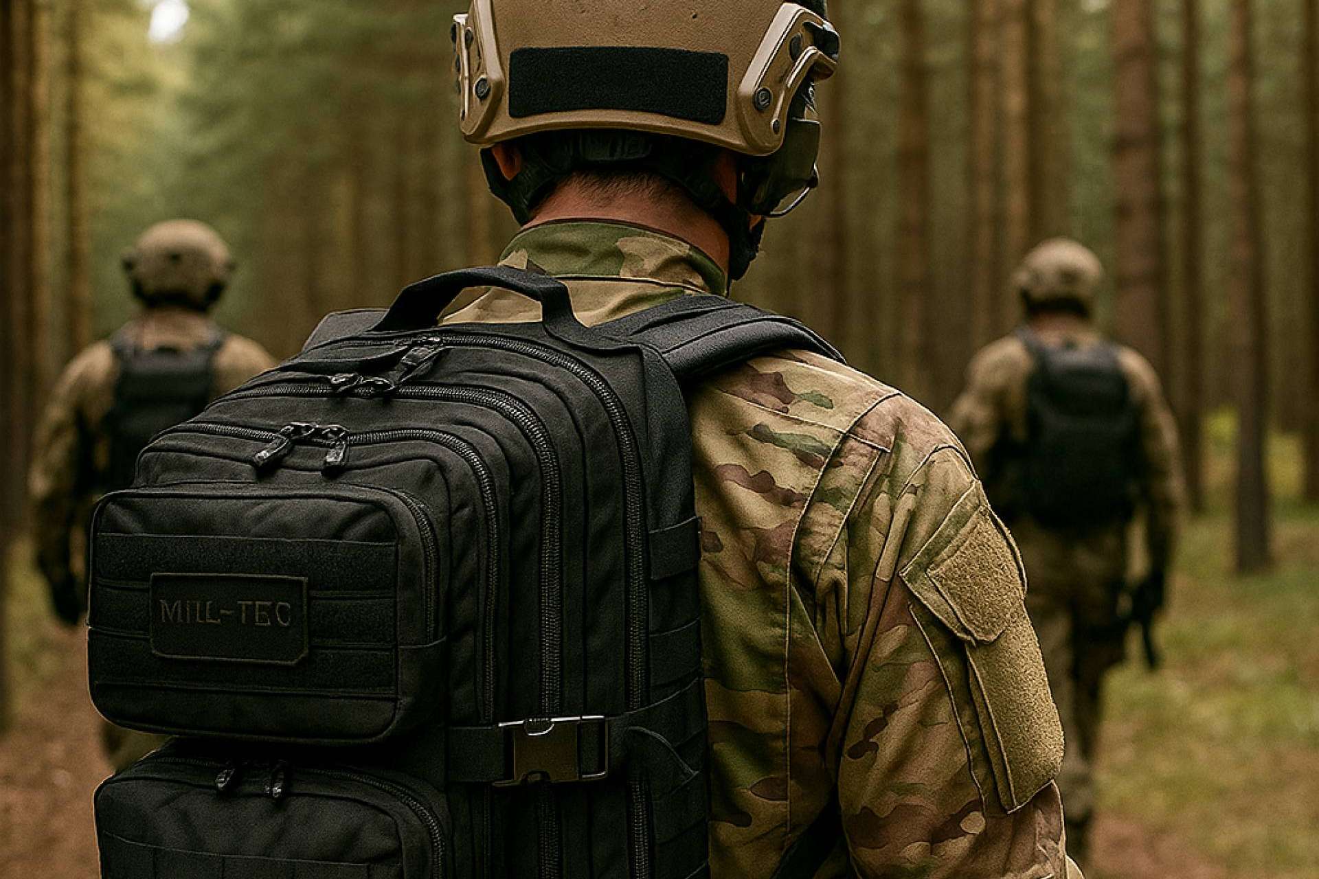 Mil-Tec US Assault; mochilas todo terreno para ciudad, naturaleza y acción