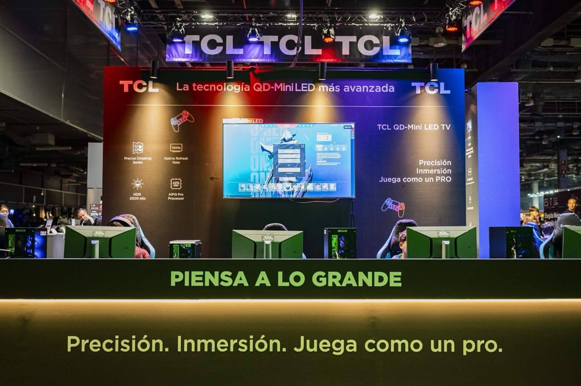 TCL consolida su apuesta por el gaming de competición en España con una destacada presencia en OWN Gaming Valencia