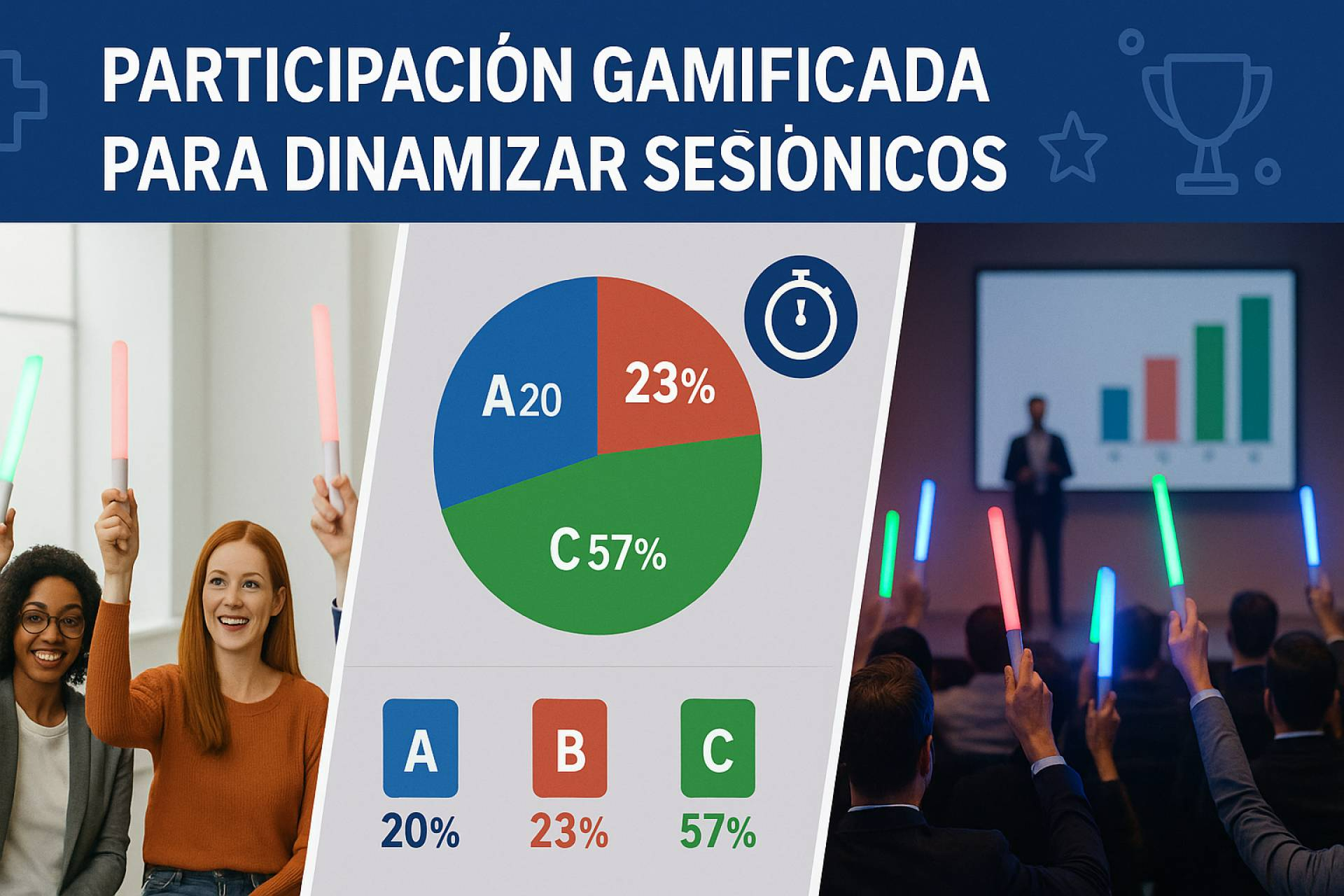 Tecnología visual de Custom Vote transforma la votación en congresos médicos