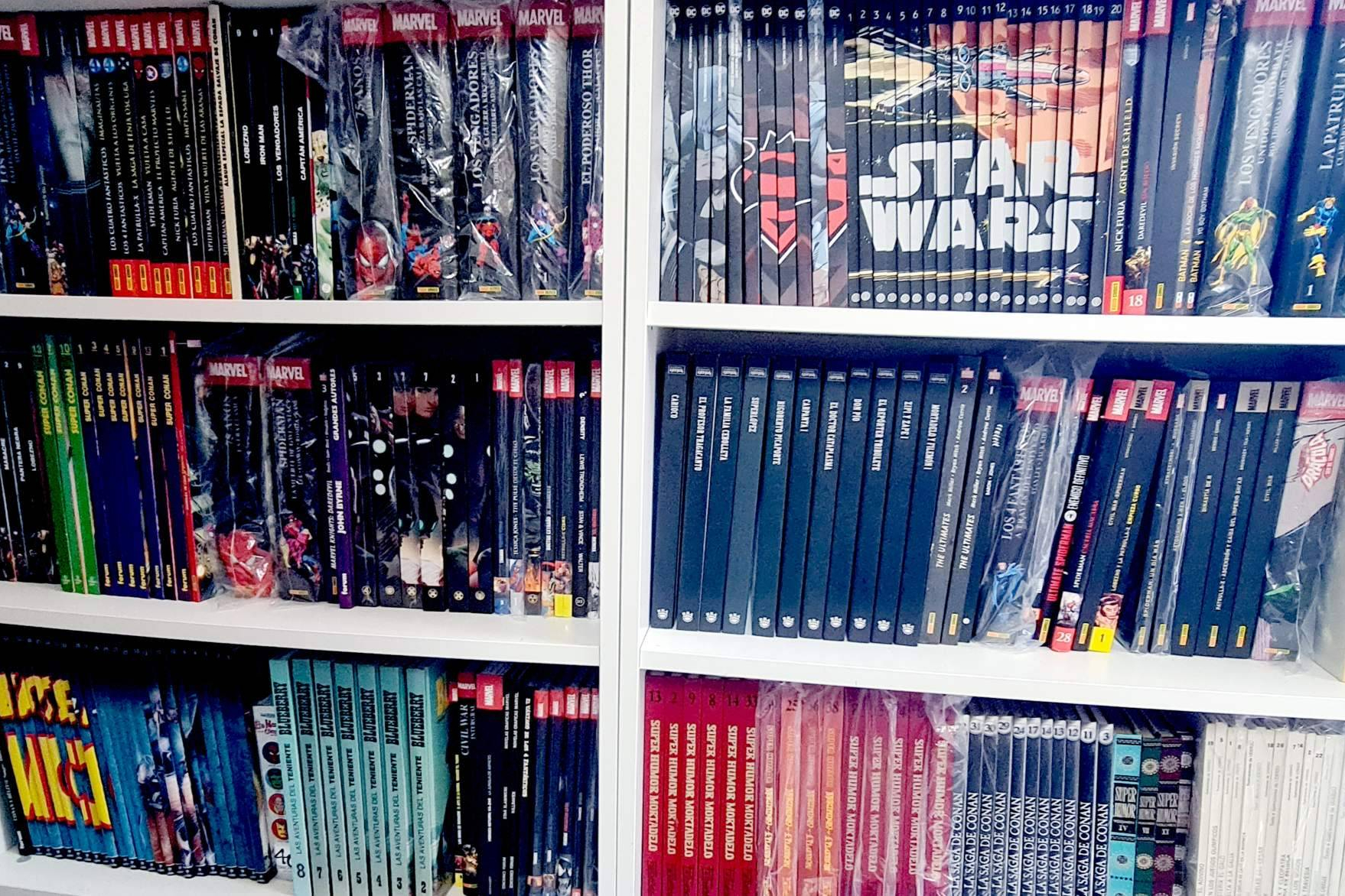 Cómics de ayer y de hoy; Megacomics reúne un impresionante catálogo online de tebeos usados y descatalogados