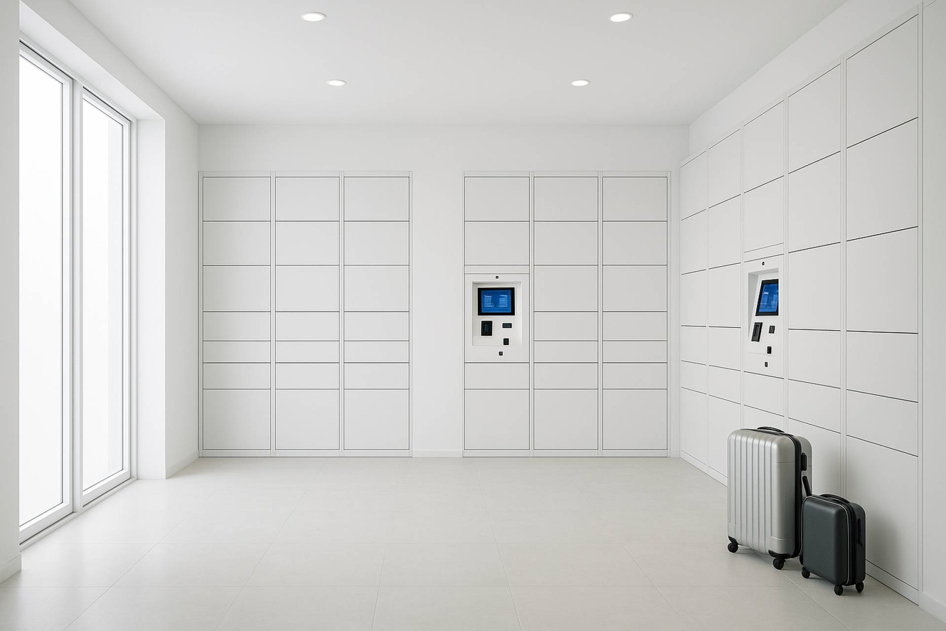 Soluciones modulares de Setroc, taquillas inteligentes para comercios digitales y recogida sin contacto