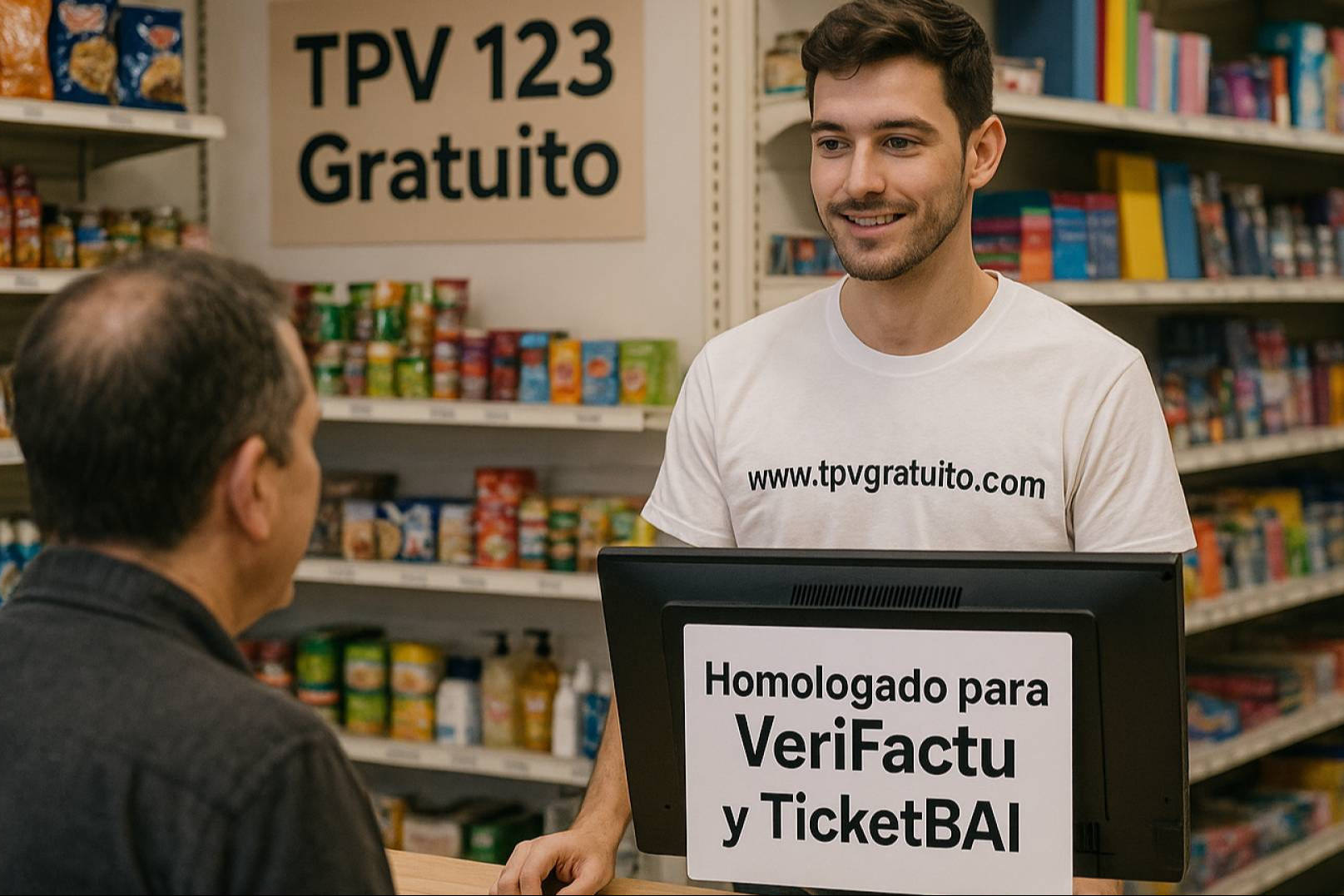 TPV 123 se homologa para VeriFactu y TicketBAI con su software TPV gratuito para comercios y restaurantes